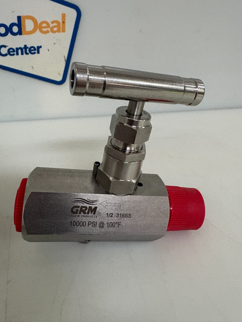 GRM 1/2" BLOCK AND BLEED NEEDLE VALVE 10 000 PSI NB150002 190325B041