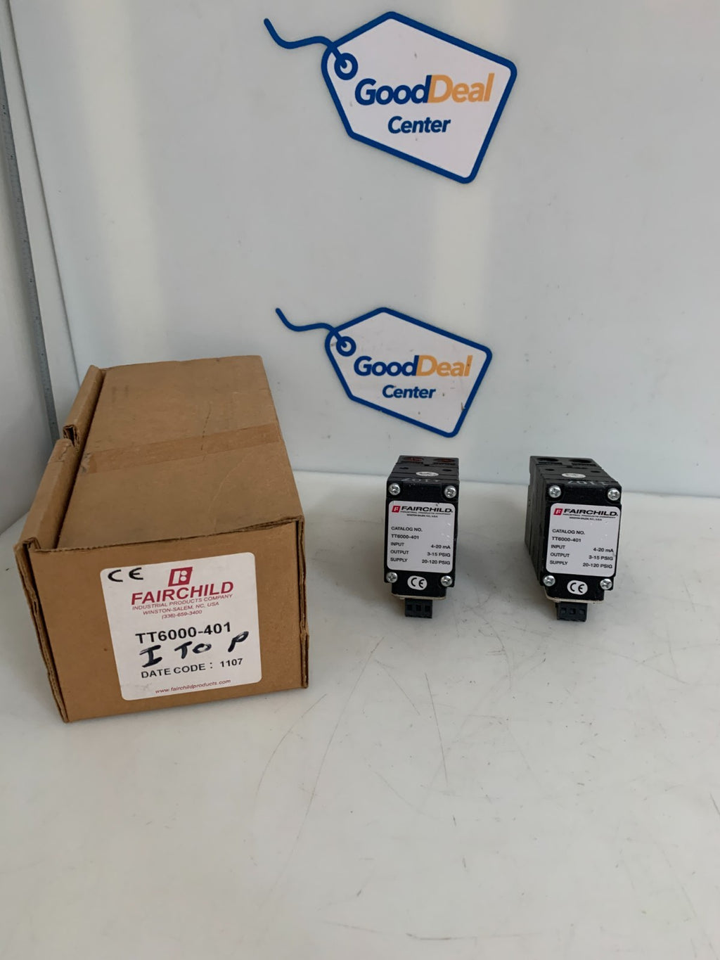 FAIRCHILD I/P E/P TRANSDUCER ELECTRO PNEUMATIC0