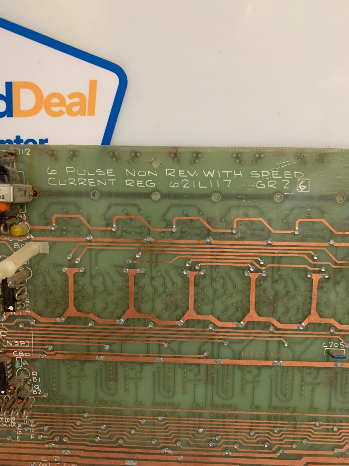 GE FANUC 6 PULSE NON REV WITH SPEED CURRENT REG 621L117 GR 2 "6"