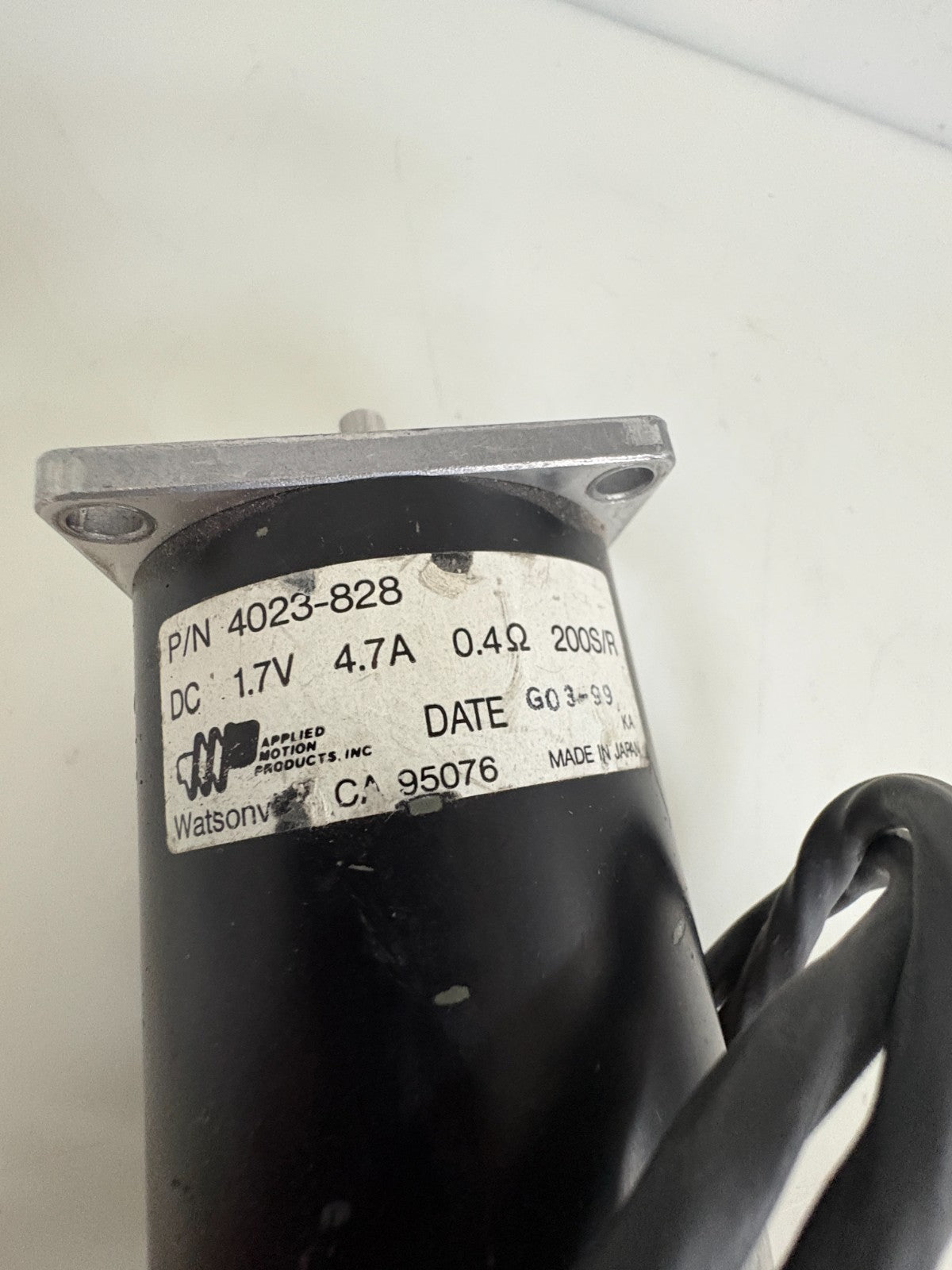 APPLIED MOTION STEPPER MOTOR 4023-8282