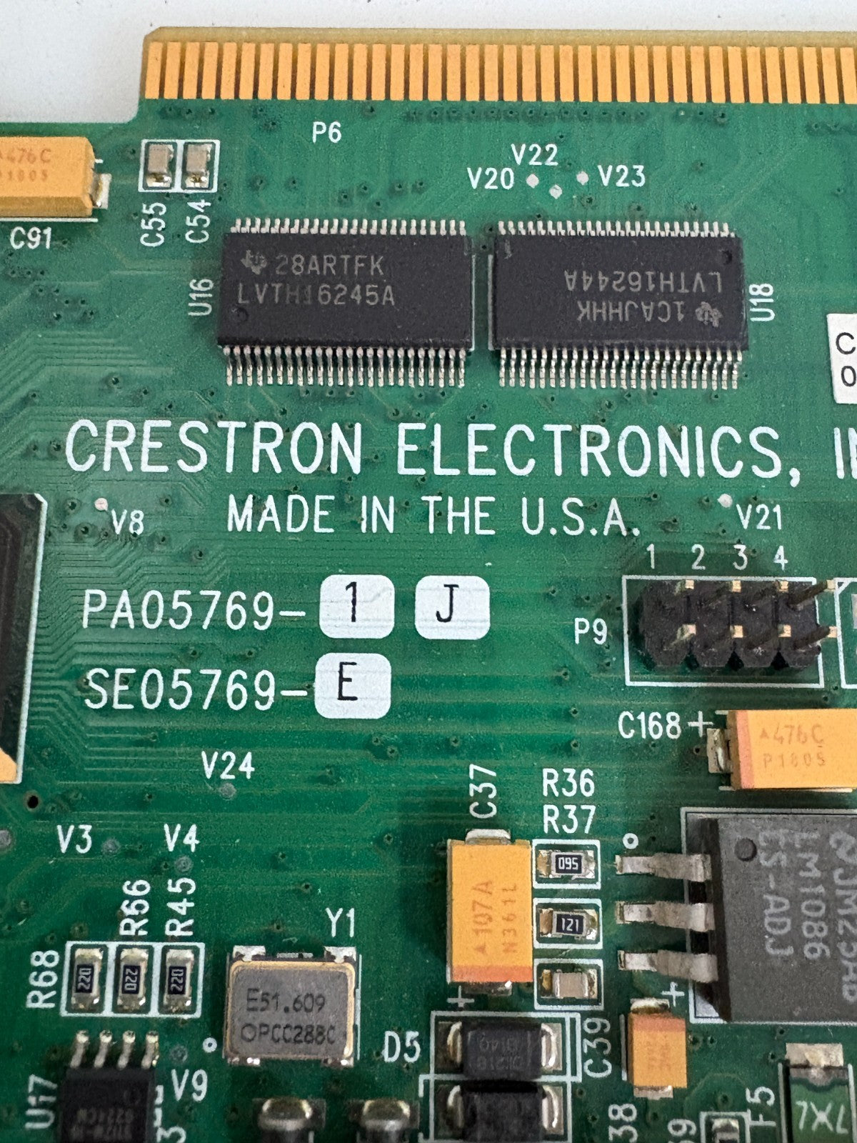 CRESTRON CONTROL BOARD PA05769-IJ SE05769-E
