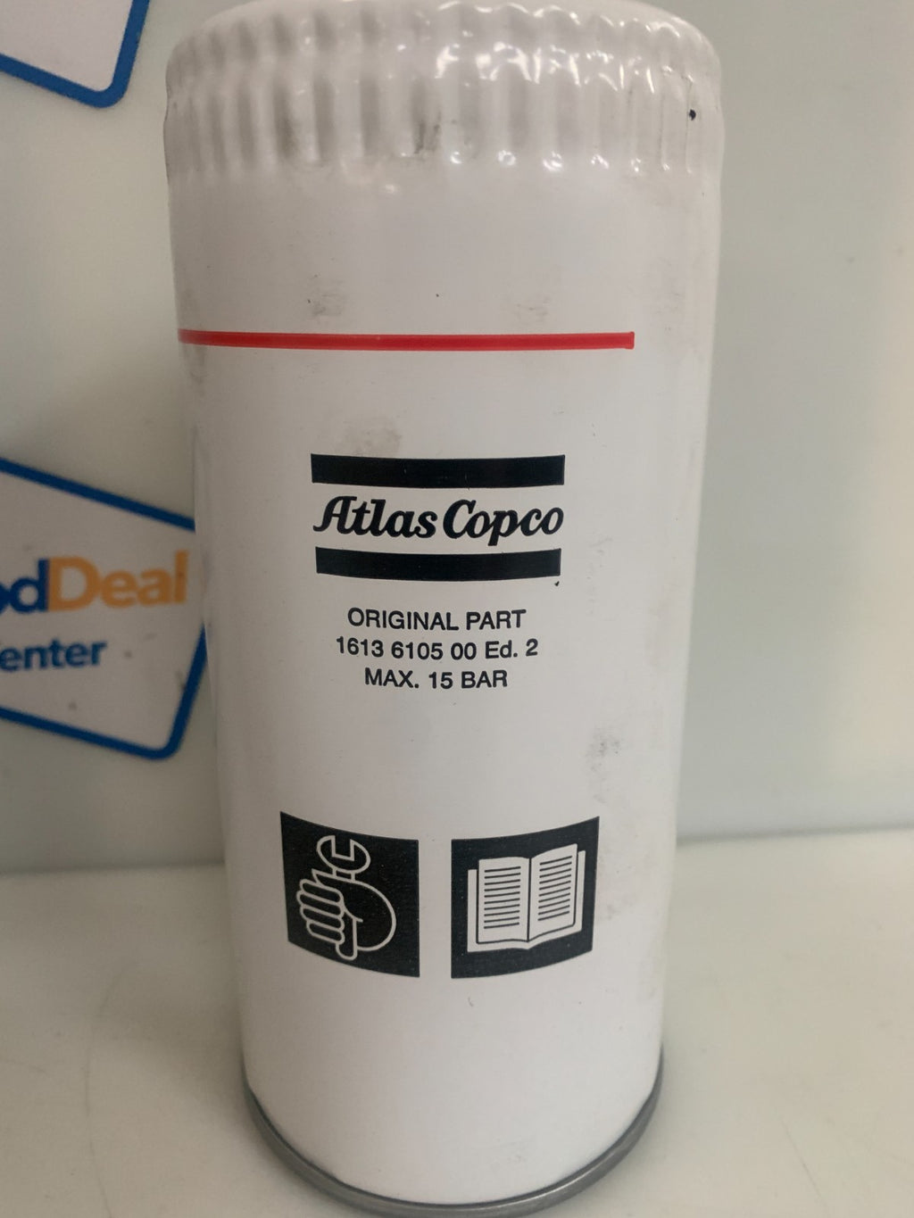 ATLAS COPCO COMPRESSOR OIL FILTER #1613 6105 90