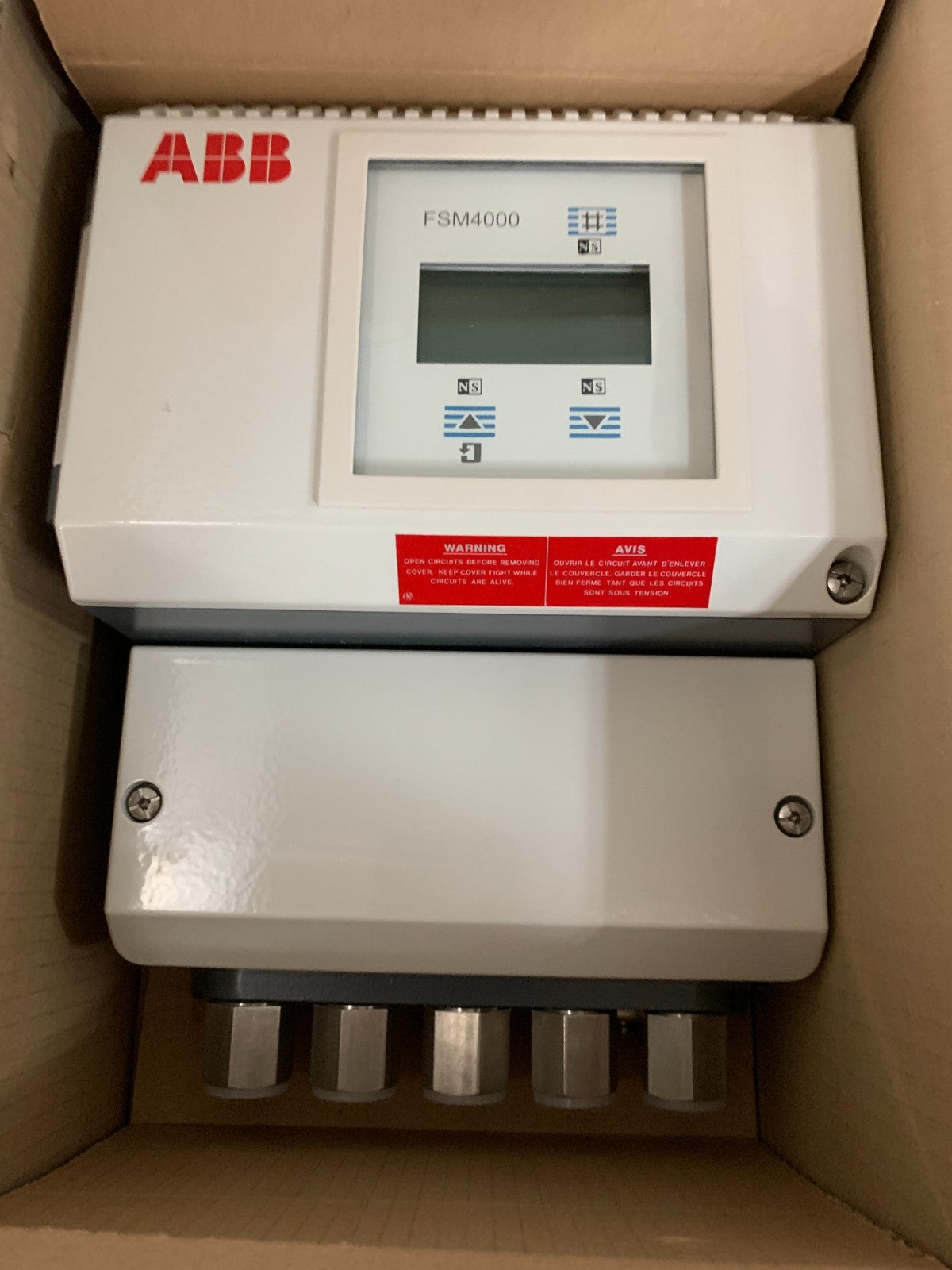 ABB FLOWMETER CONVERTER FSM 4000 D697A001407 REV 042