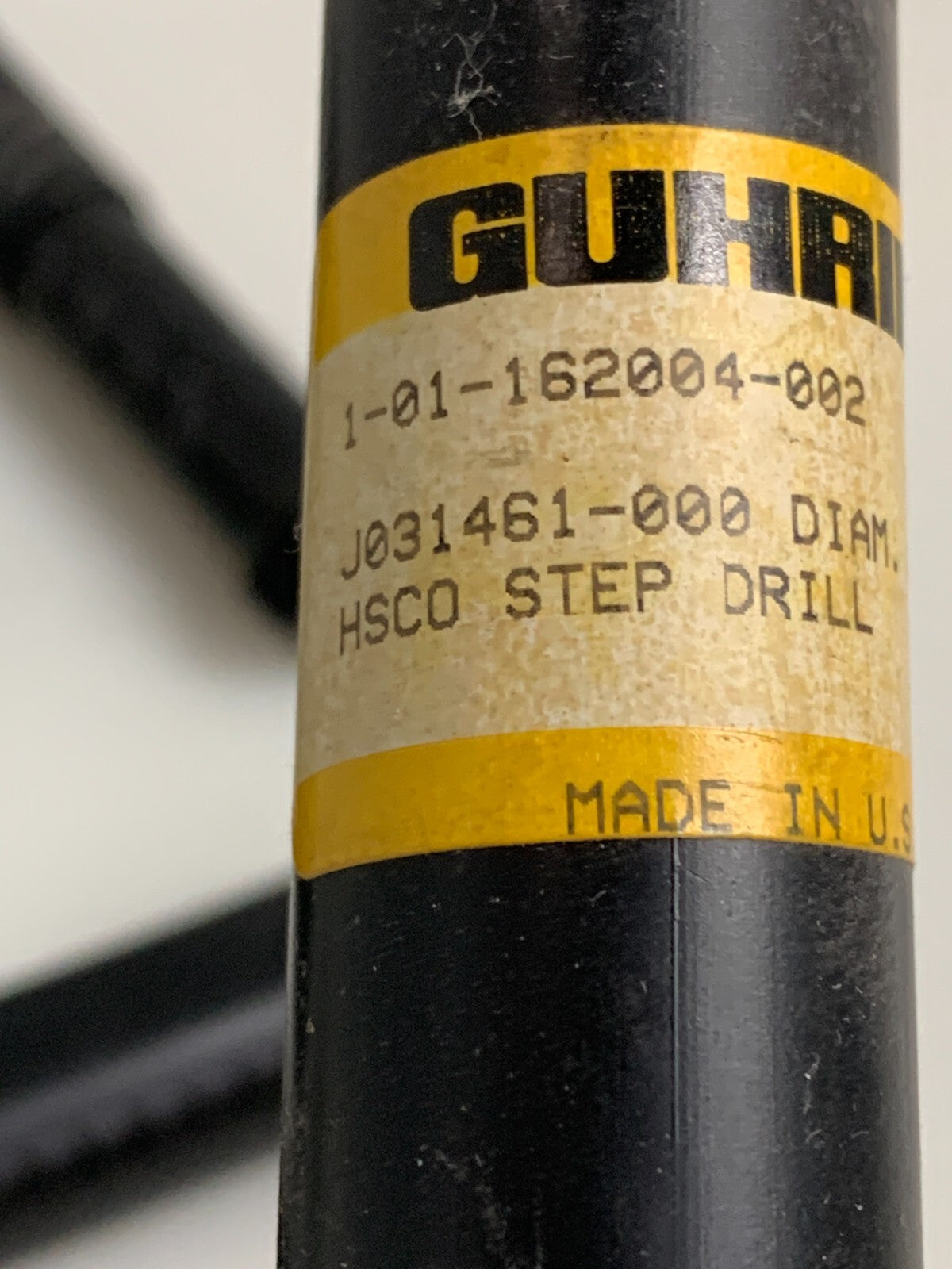 LOT OF 7 GUHRING HSCO STEP DRILL 6XJ031461-000  0.6230IN. 1XJ031480-000 0.5610IN