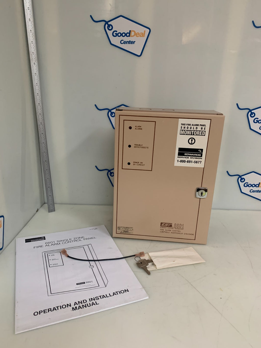 EDWARDS 6601 FIRE ALARM CONTROL PANEL0