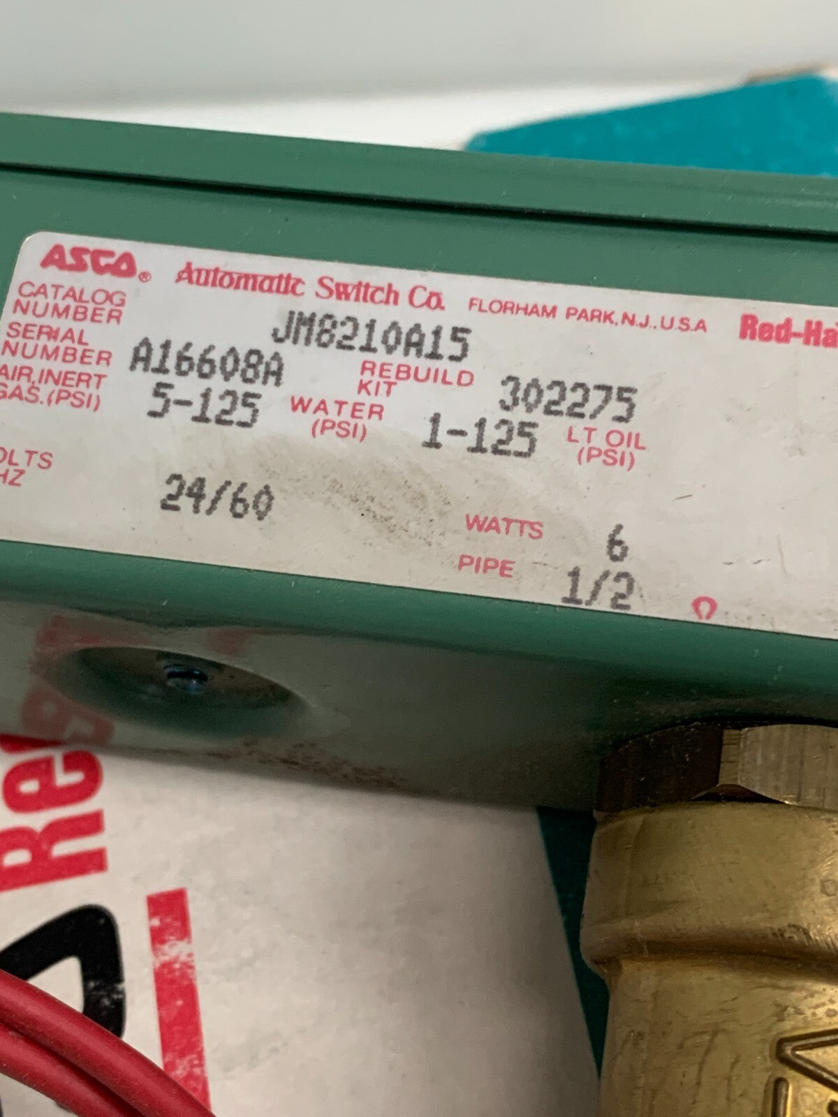 Asco JM8210A15 Solenoid Valve2