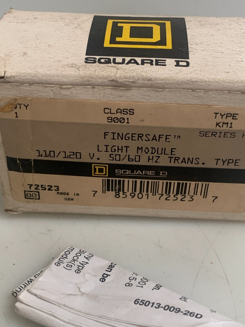 Square D Telemecanique 9001 KM1 FingerSafe Light Module NEW in Box