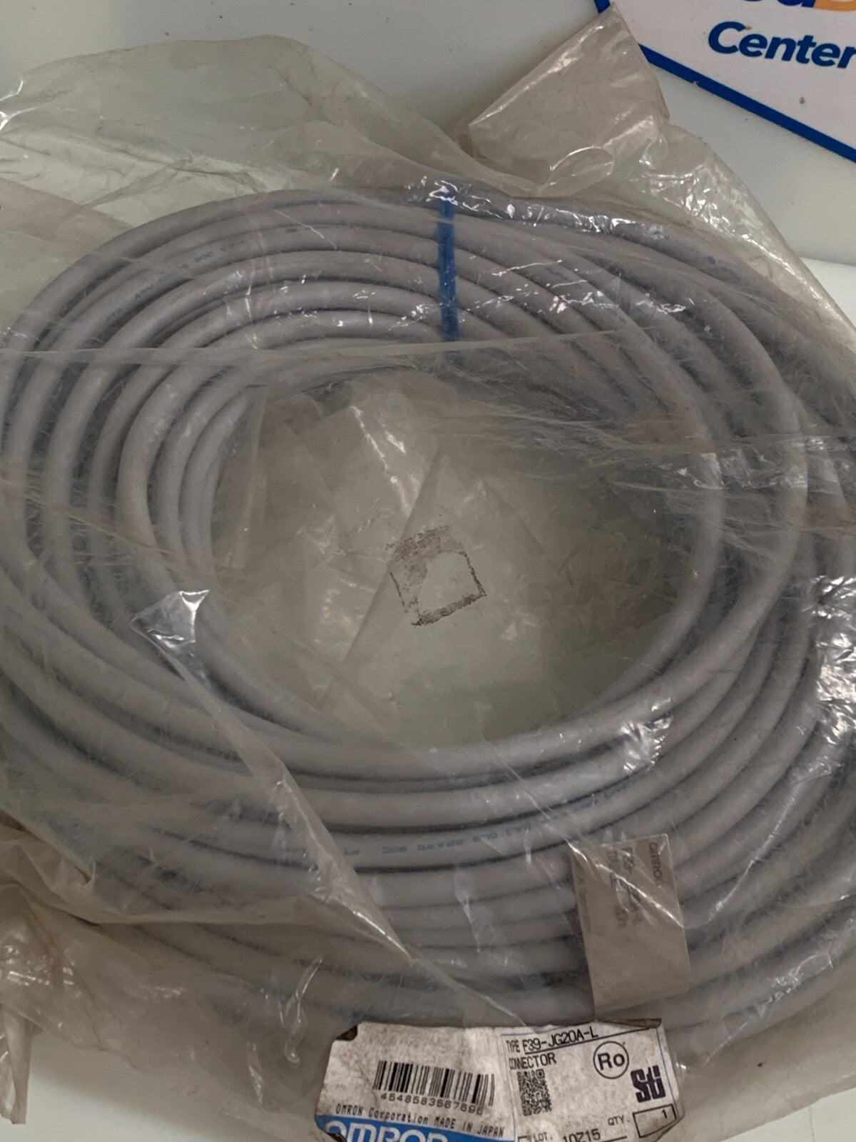 OMRON SINGLE ENDED CONNECTOR TRANSMITTER CABLE 20M F39-JG20A-L