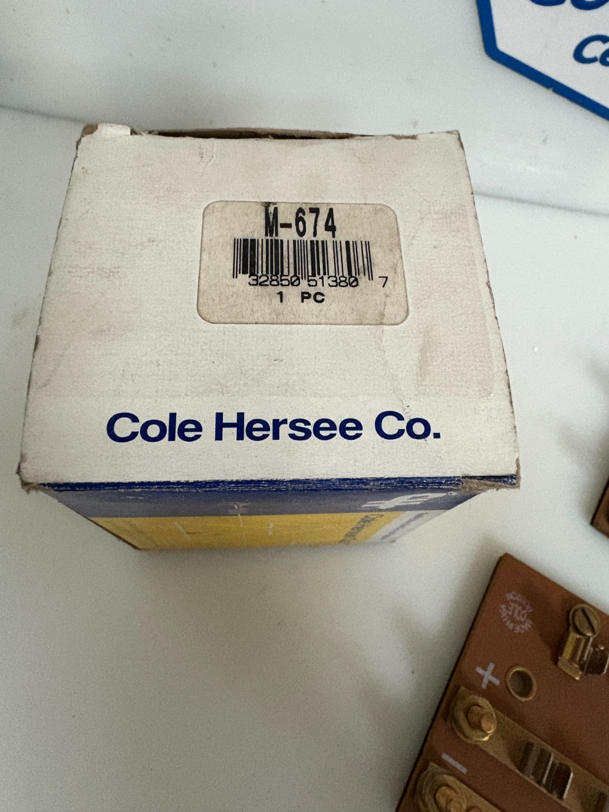 LOT OF 3 COLE HERSEE FUSE BLOCK M-674