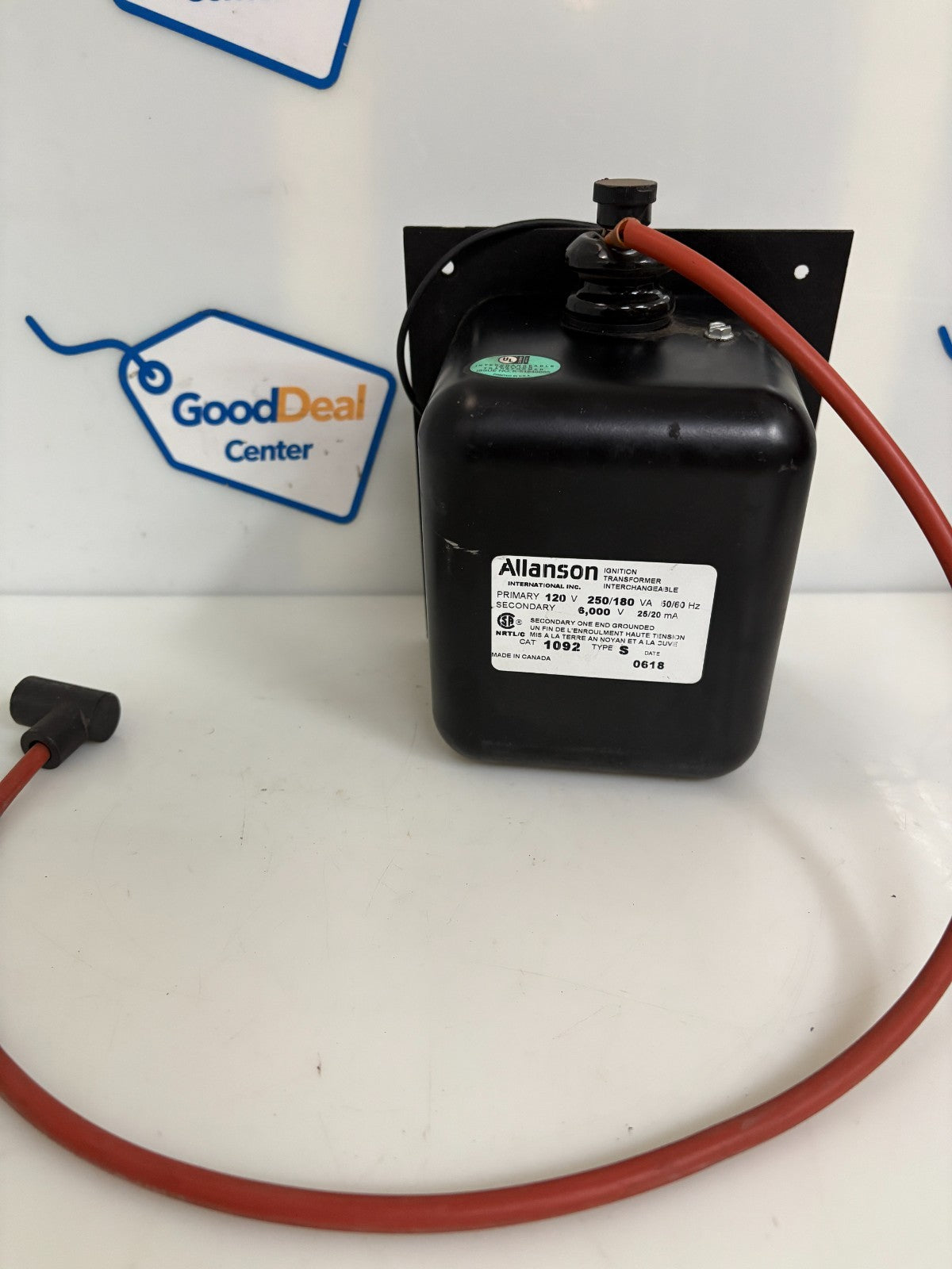 ALLANSON IGNITION TRANSFORMER #1092 TYPE S