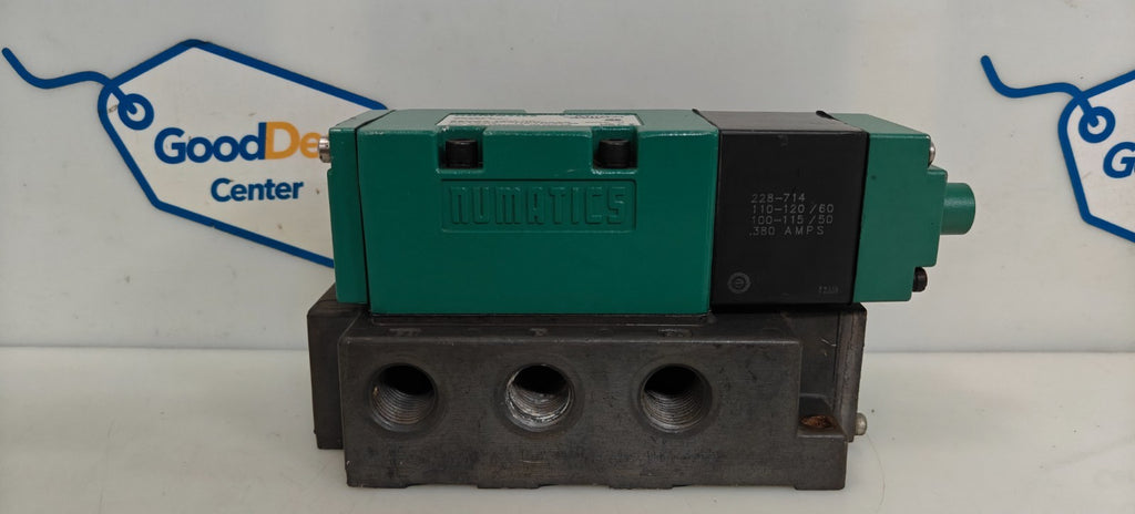 NUMATIC 4 WAY SOLENOID VALVE 554SA400K000030 2