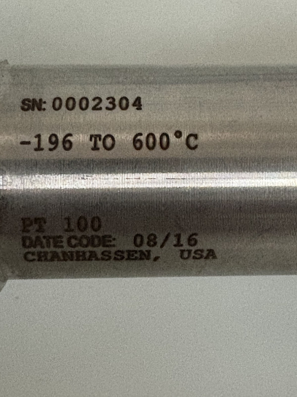 ROSEMOUNT SENSOR 214CTKAKSPDGE0332SLAT 1C3B1G3XW W/214CRWSMB1S4E0122SL