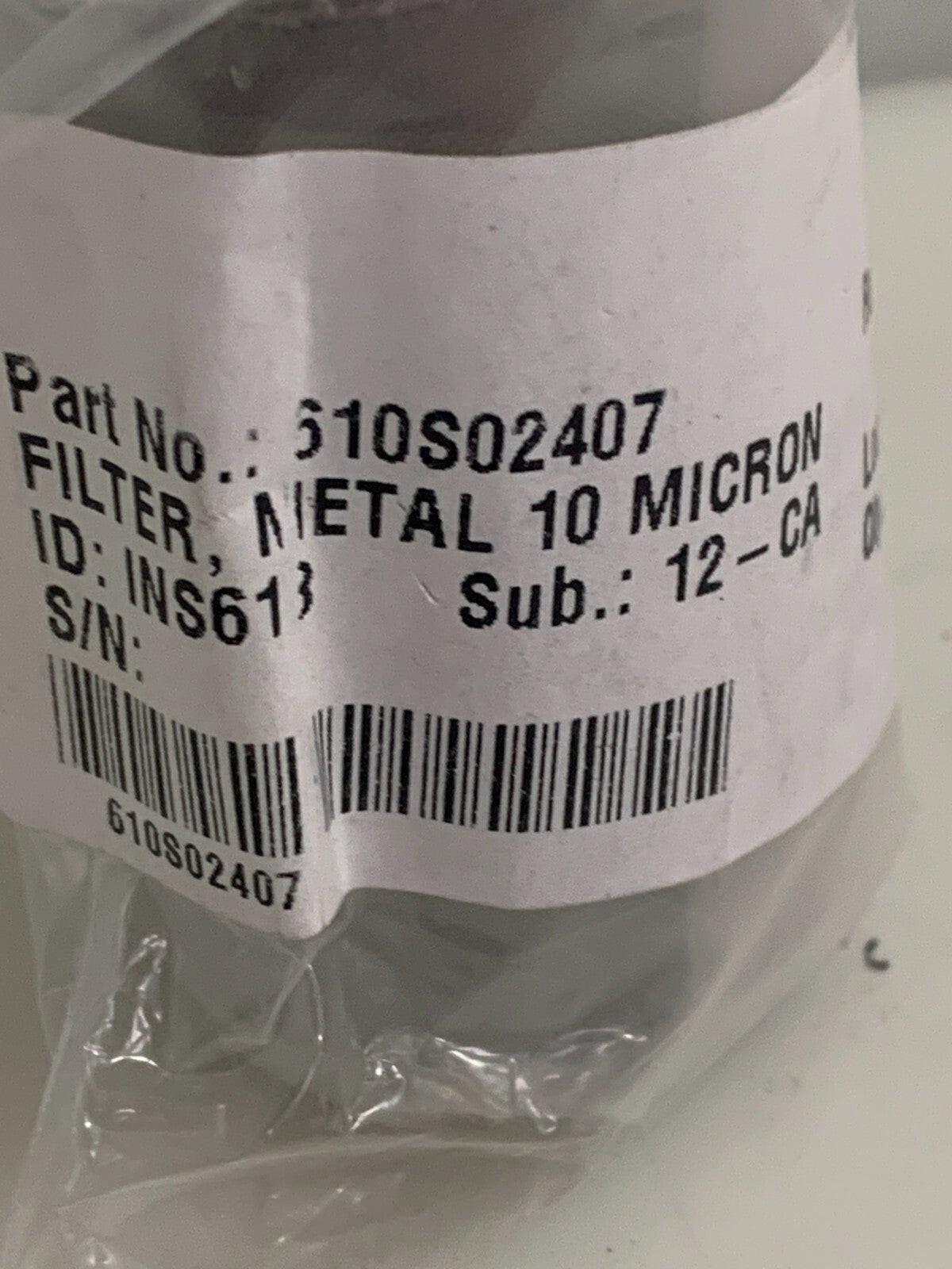HP SCITEX SOLVENT INK TANK FILTER 610S02407