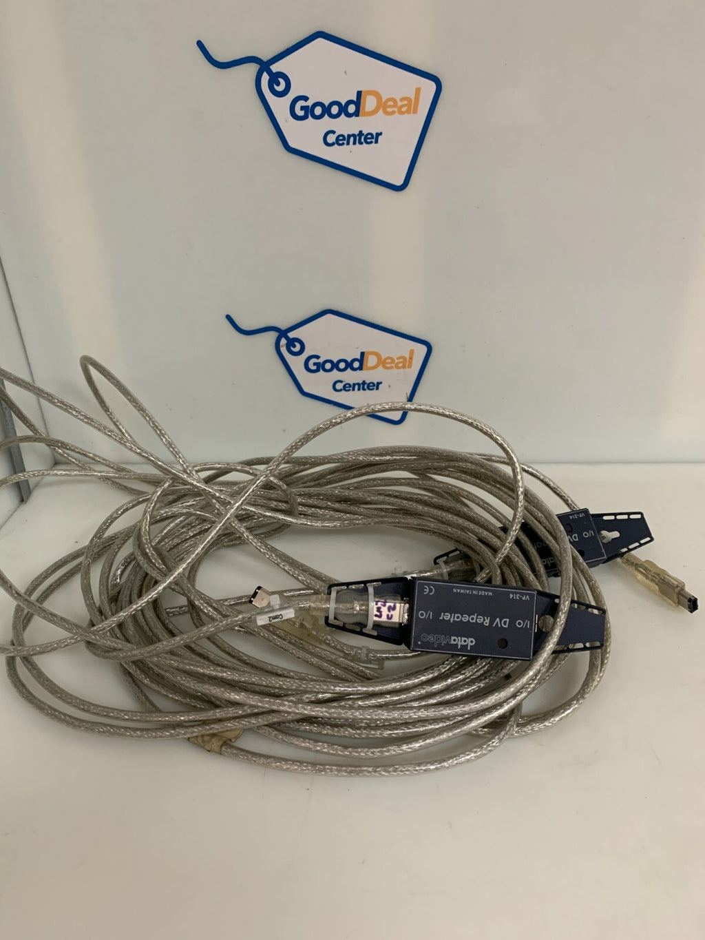 LOT OF 2  DATAVIDEO IN LINE DV REPEATER VP-314 W/CABLE