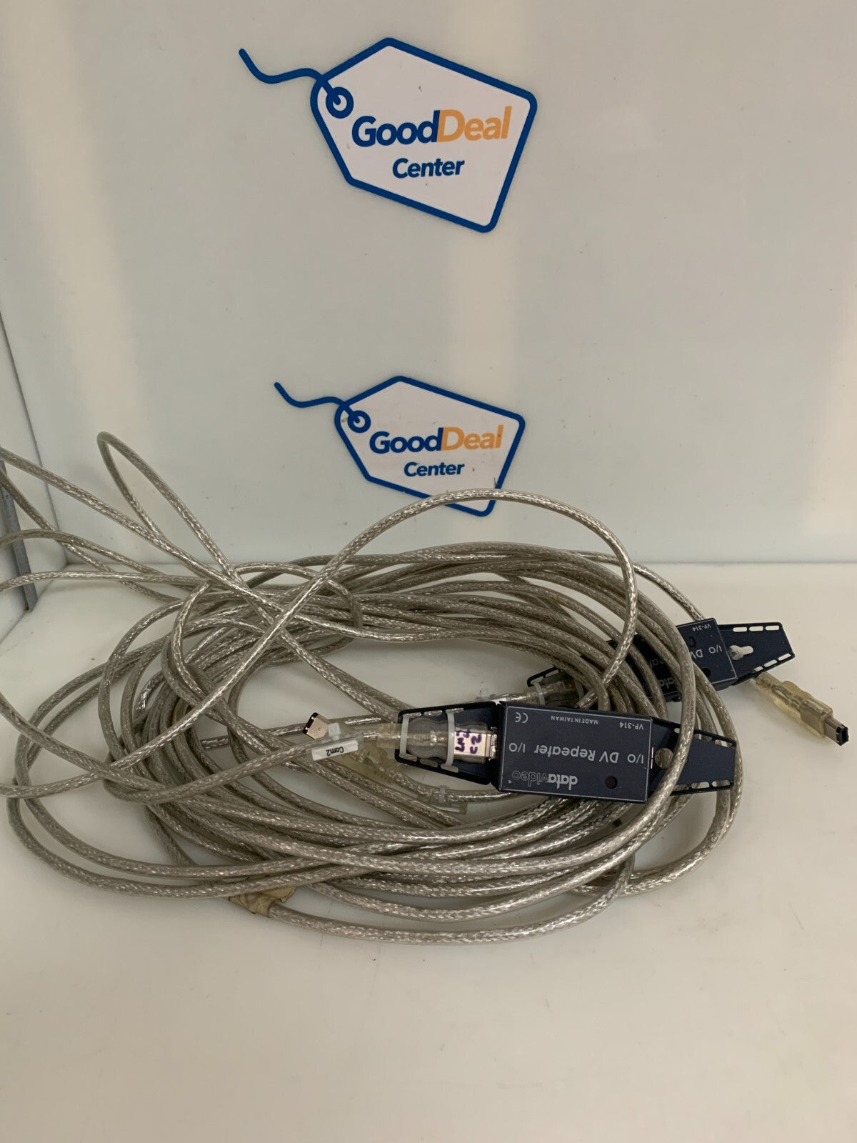 LOT OF 2  DATAVIDEO IN LINE DV REPEATER VP-314 W/CABLE