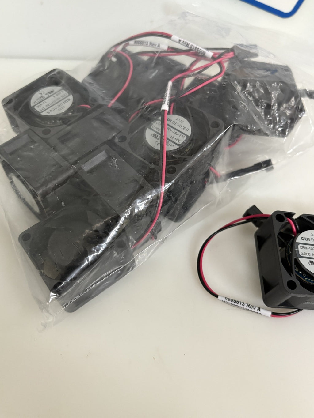 LOT OF 14 SAME SKY CUI DEVICES CFM 4020V-180-275 DC BRUSHLESS FANS
