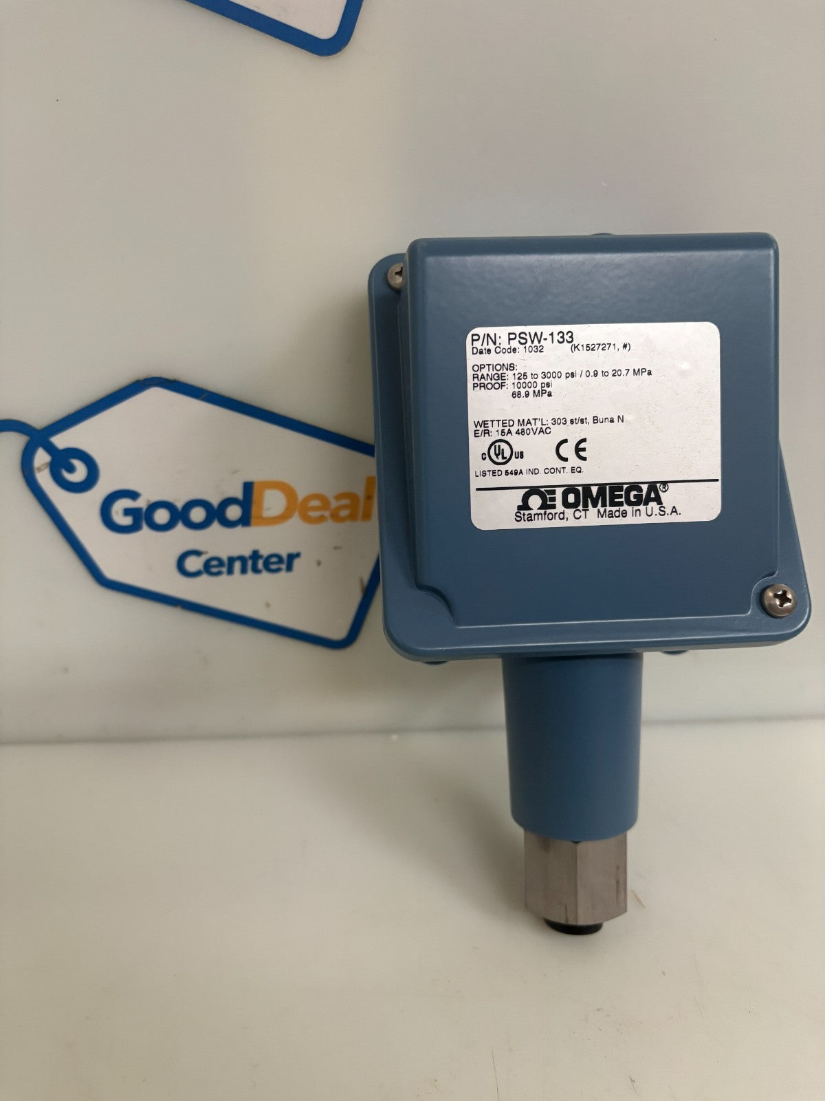OMEGA PRESSURE SWITCH PSW-1330