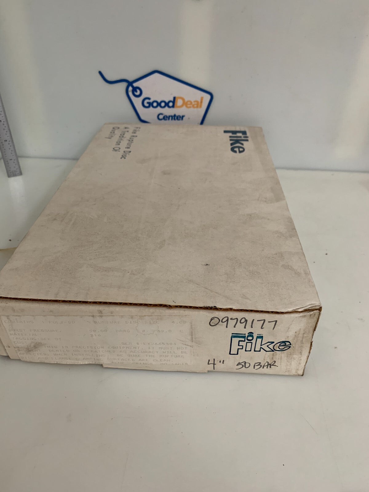 FIKE 4" RUPTURE DISC POLY-SD 316 50 BAR0