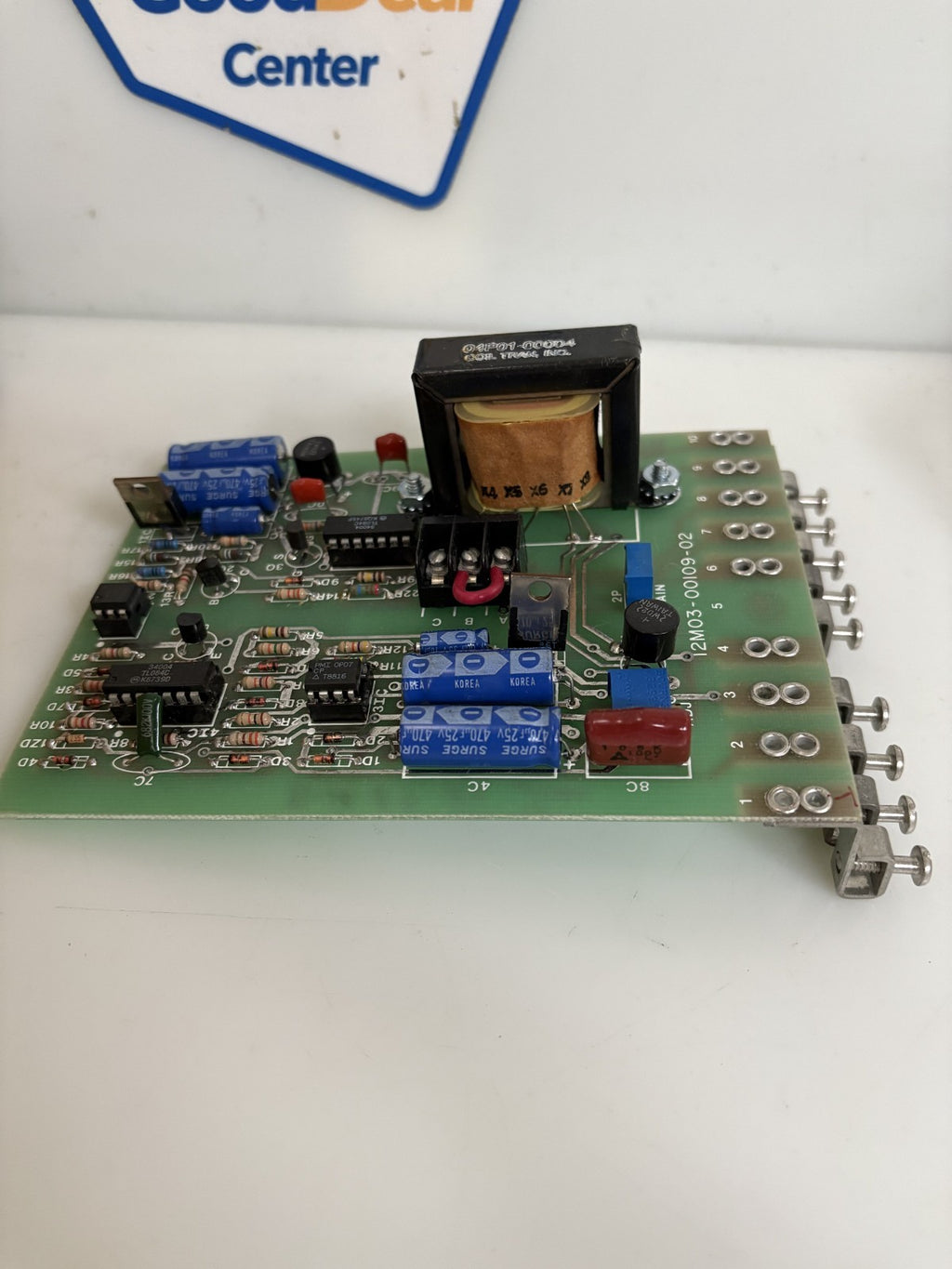 REFLEX SIGNAL ISOLATOR CIRCUIT BOARD 12M03 - 00109 - 02
