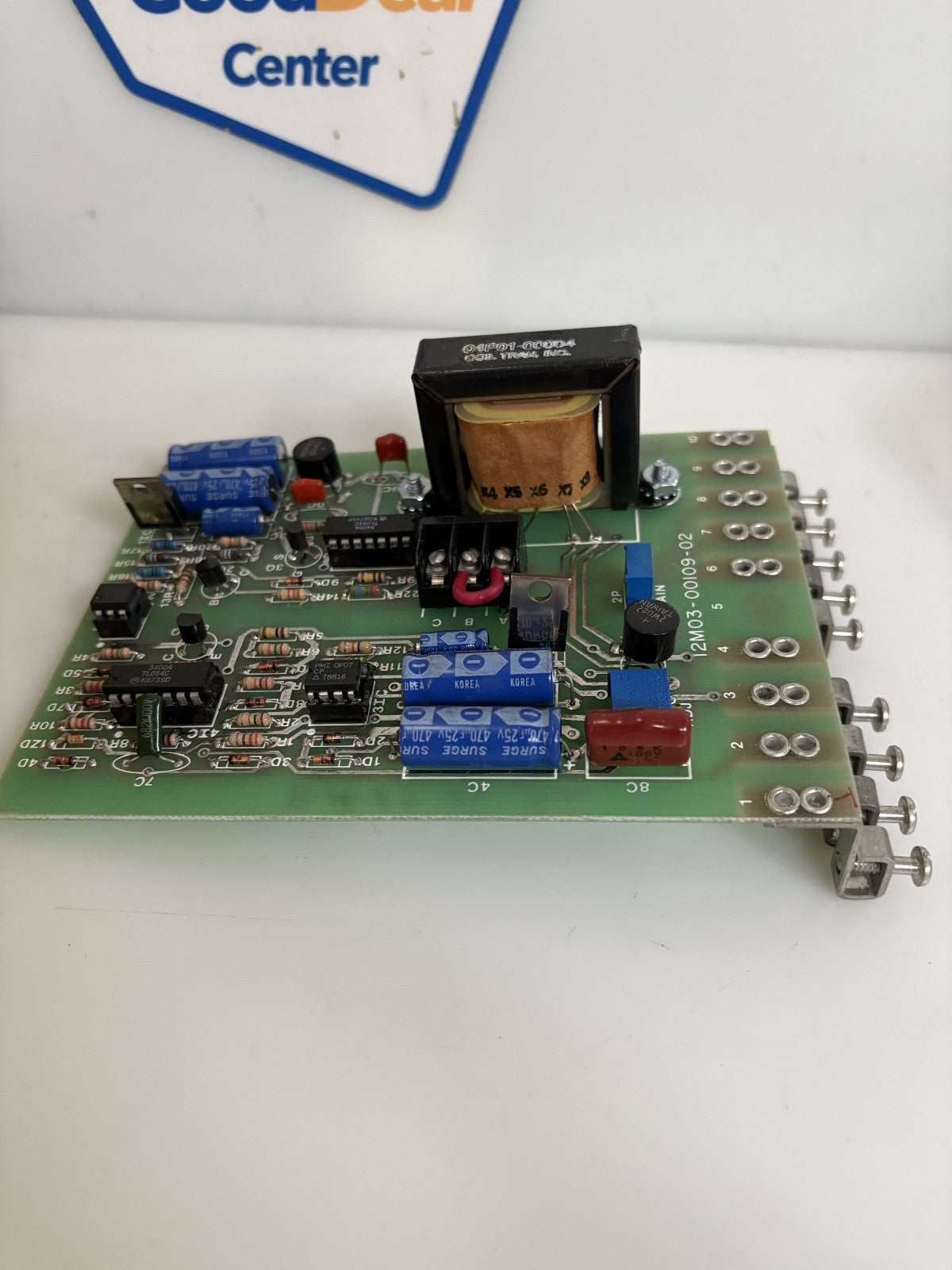 REFLEX SIGNAL ISOLATOR CIRCUIT BOARD 12M03 - 00109 - 02