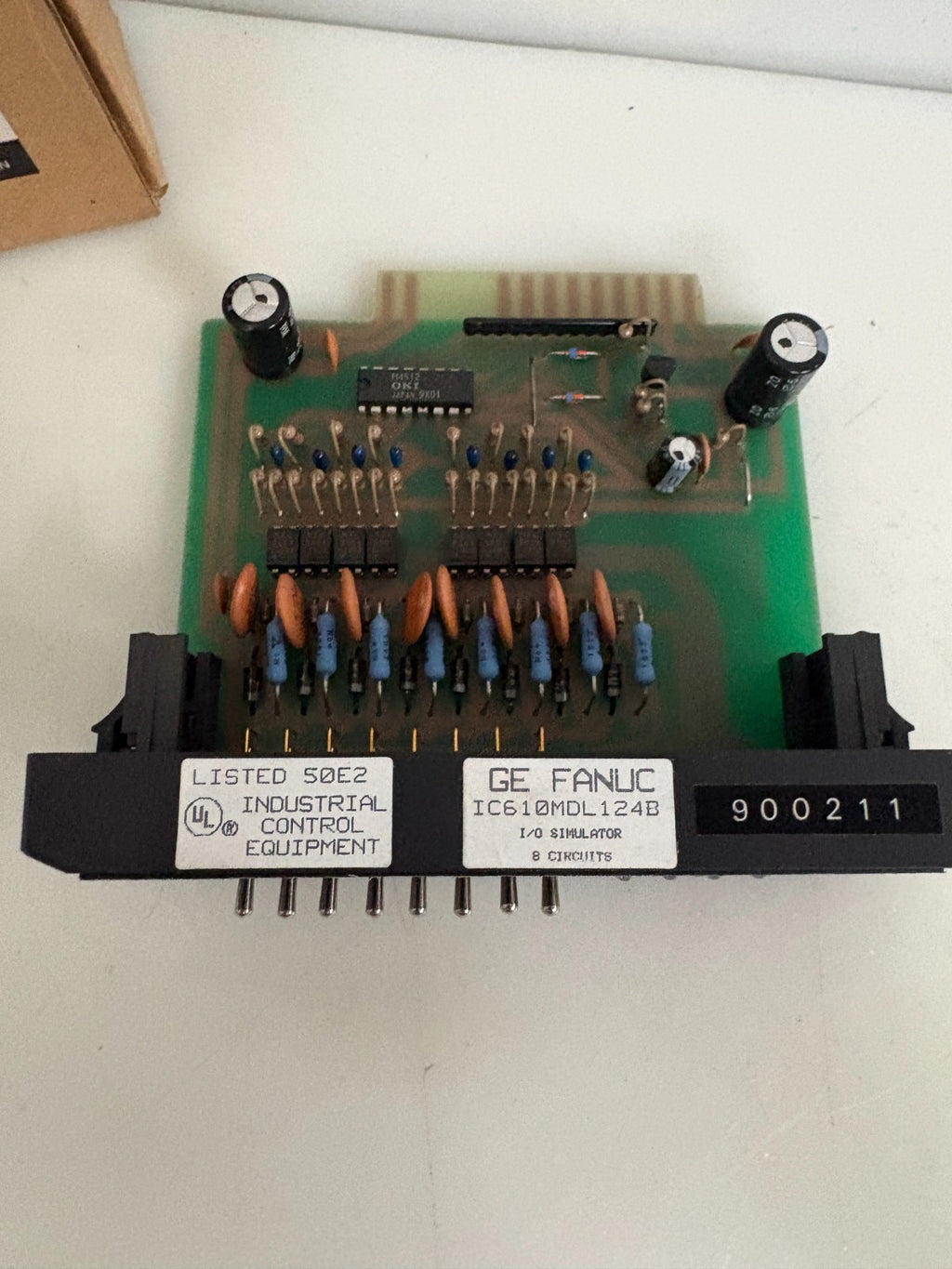 GE FANUC SERIES 1 I/O SIMULATOR 8 INPUTS IC610MDL124B2