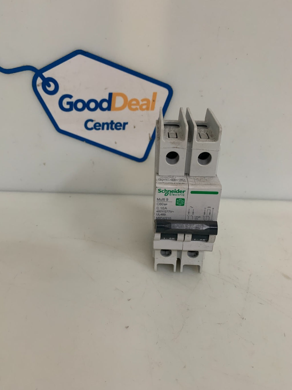 SCHNEIDER ELECT 3 POLE CIRCUIT BREAKER C80 BP C10 A MULTI 9