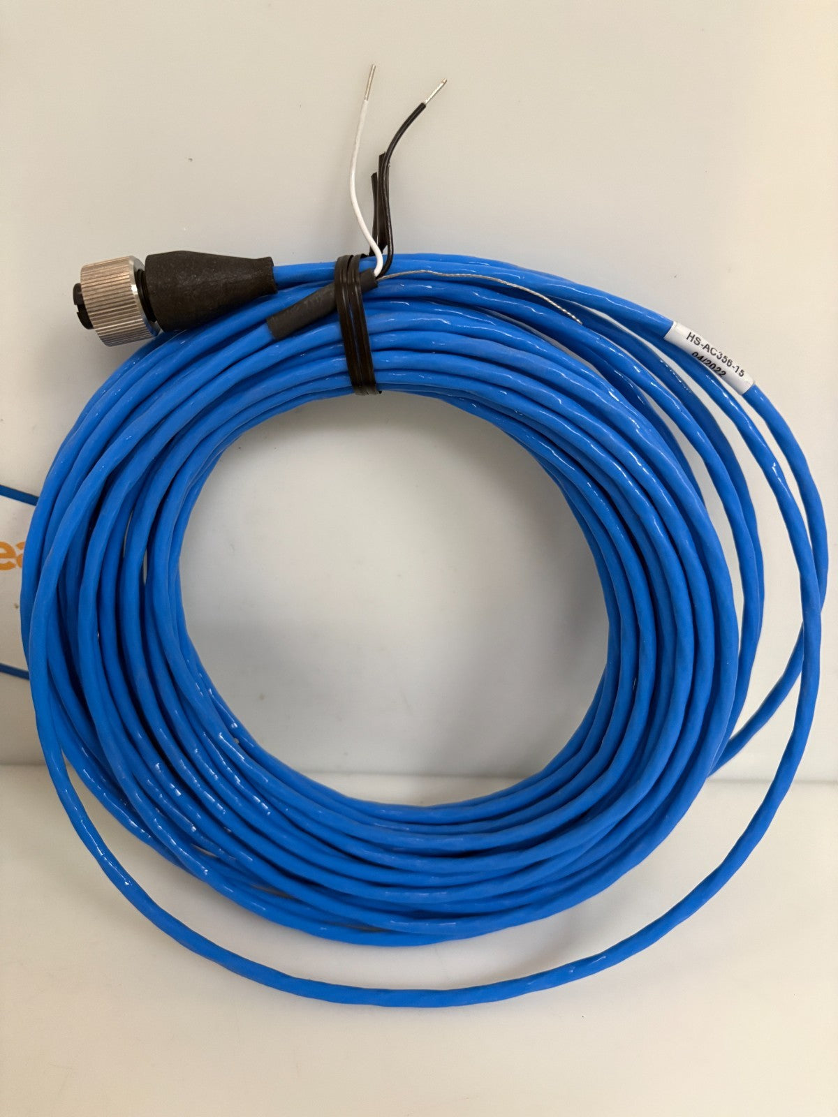LOT OF 3 HANSFOR SENSORS CABLE HS AC356-15M 15M