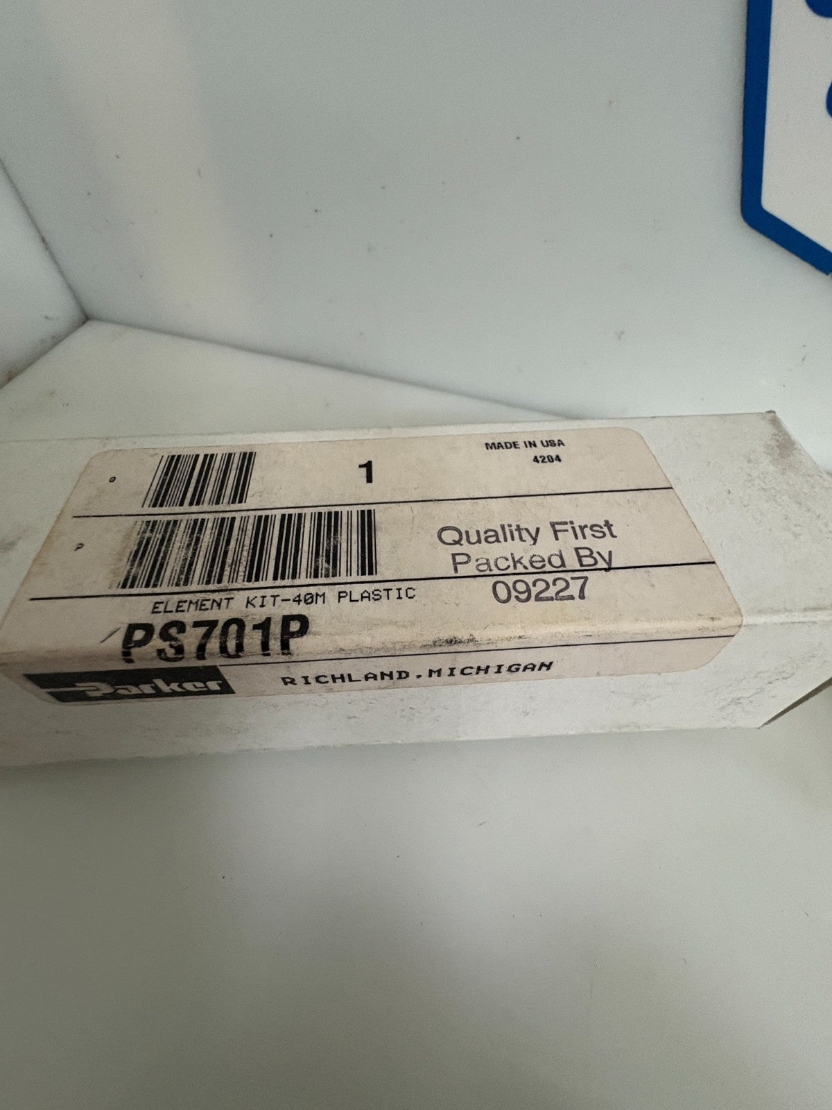 PARKER ELEMENT KIT-40M PLASTIC PS701P2