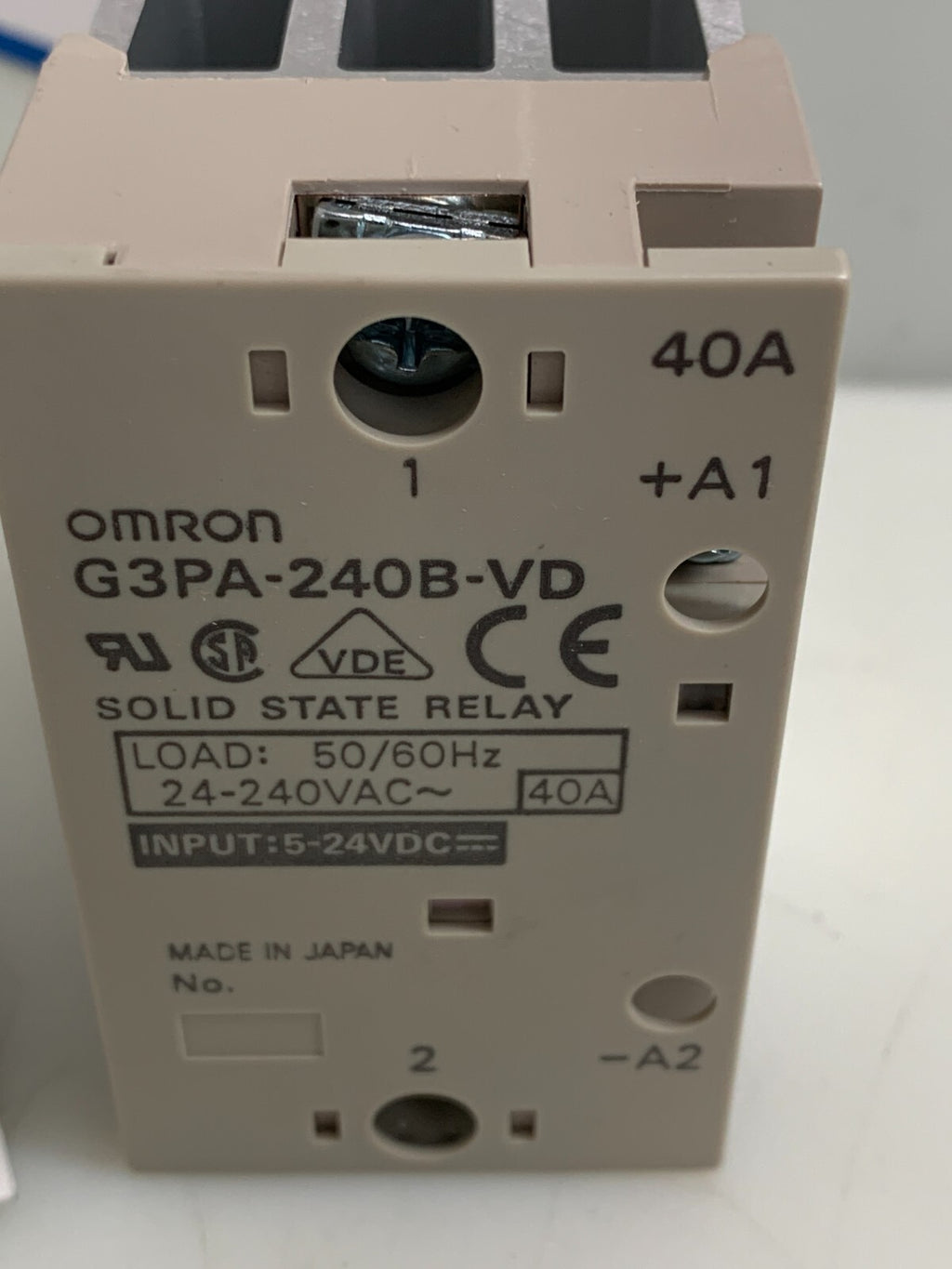 OMRON Solid State Relay  G3PA-240B-VD