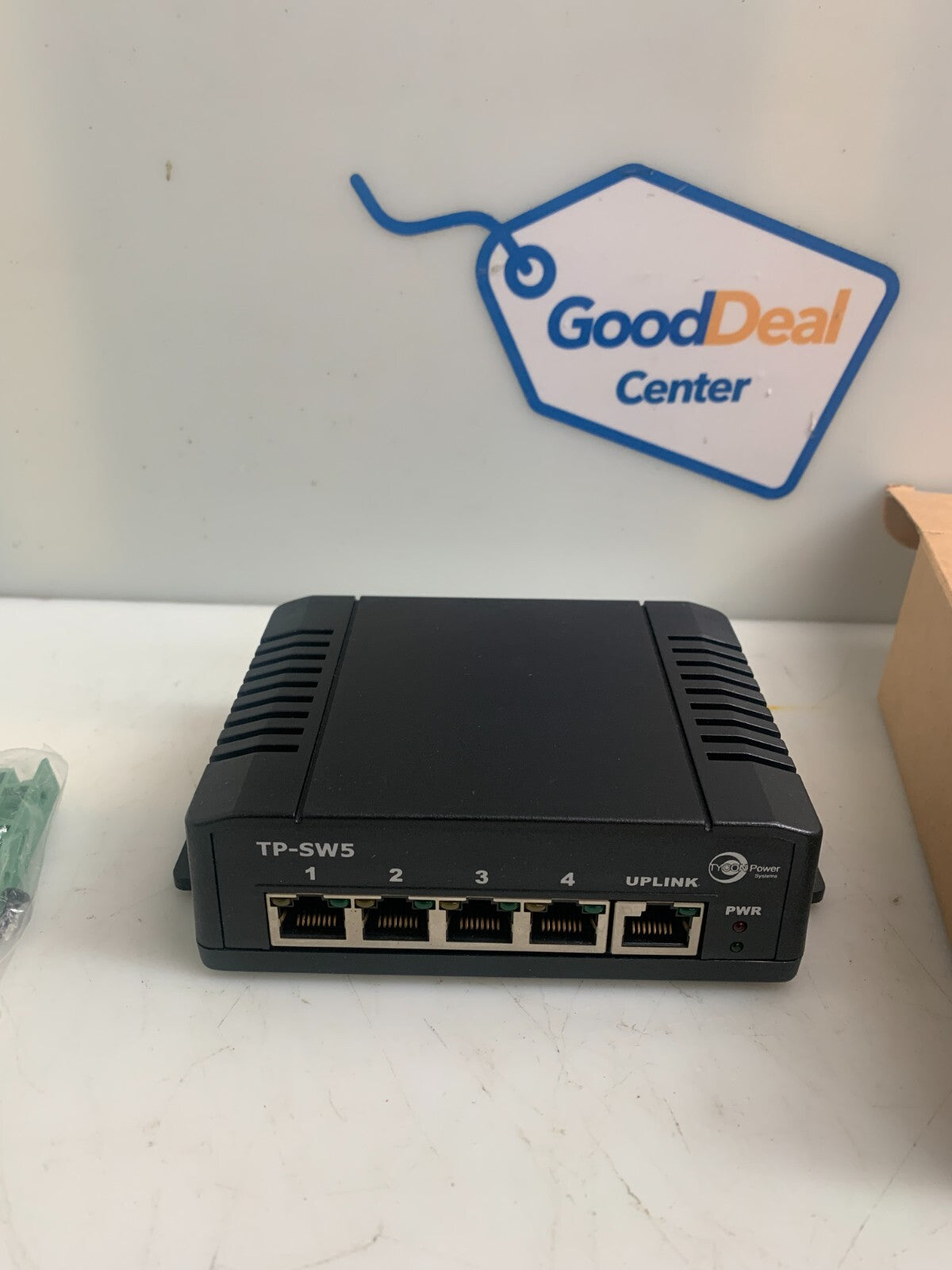 Tycon Systems Inc TP-SSW5-NC 12-56v 5 Port Passive Poe Switch