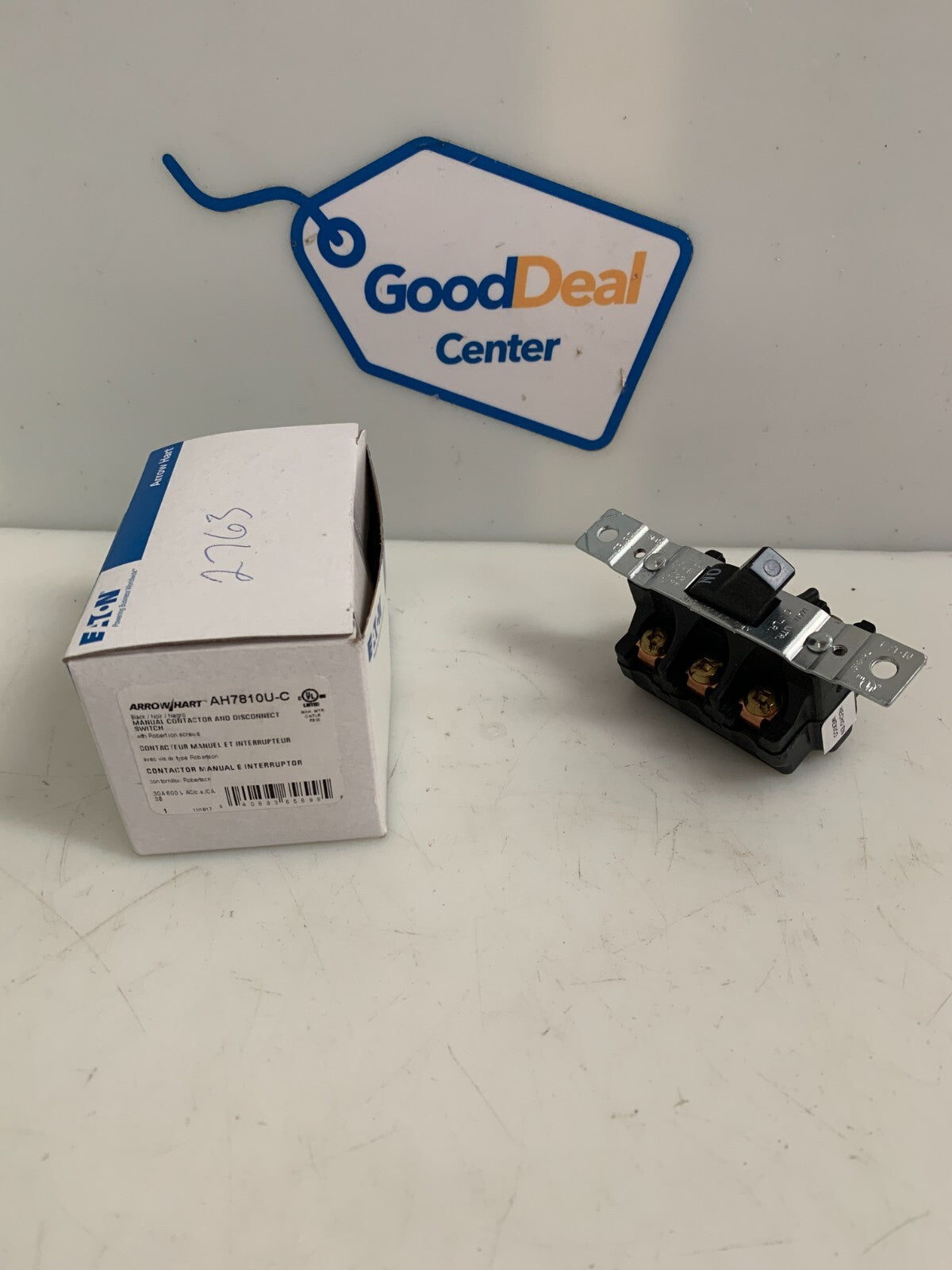 EATON ARROW HART MANUAL CONTACTOR AND DISCONNECT AH781OU-C
