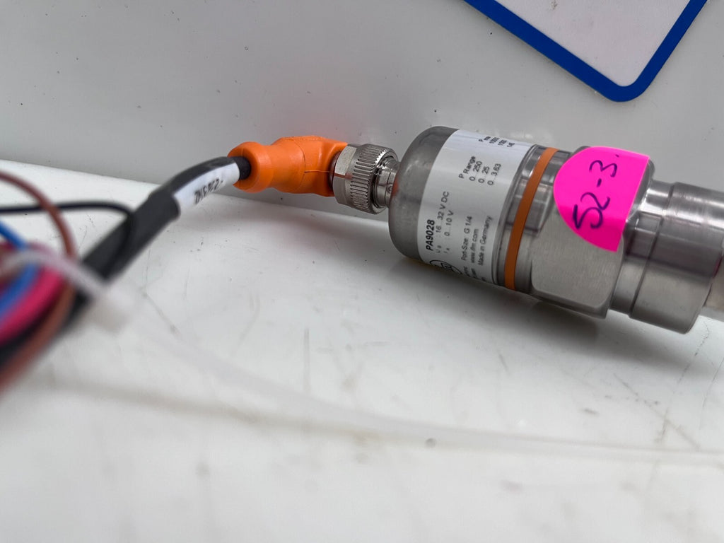 IFM PA9028 Pressure Transmitter  PA-,25BRBR14-B-DVG/US/V-PA9028