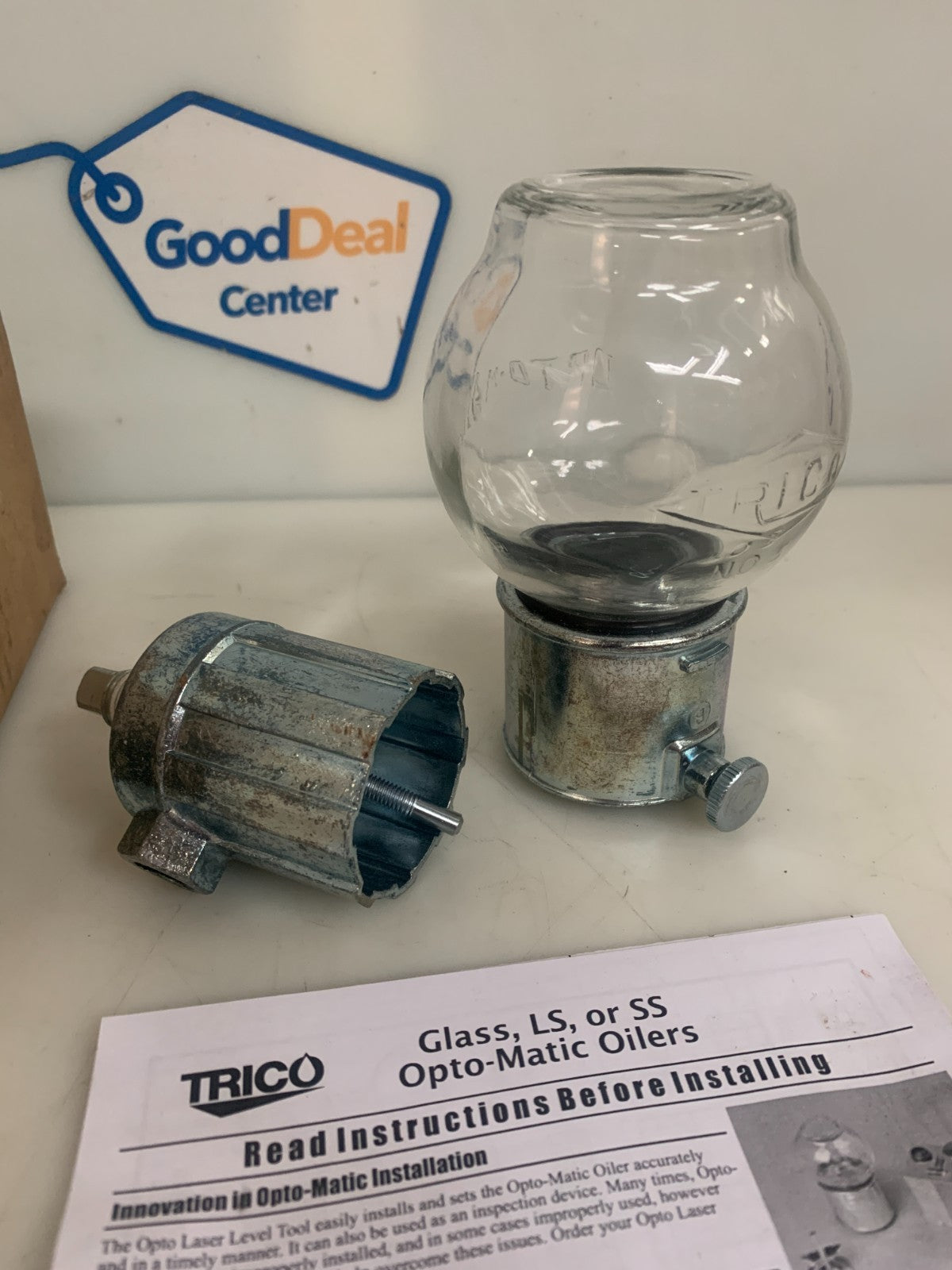 TRICO 8OZ GLASS OPTOMATIC OILER #300085