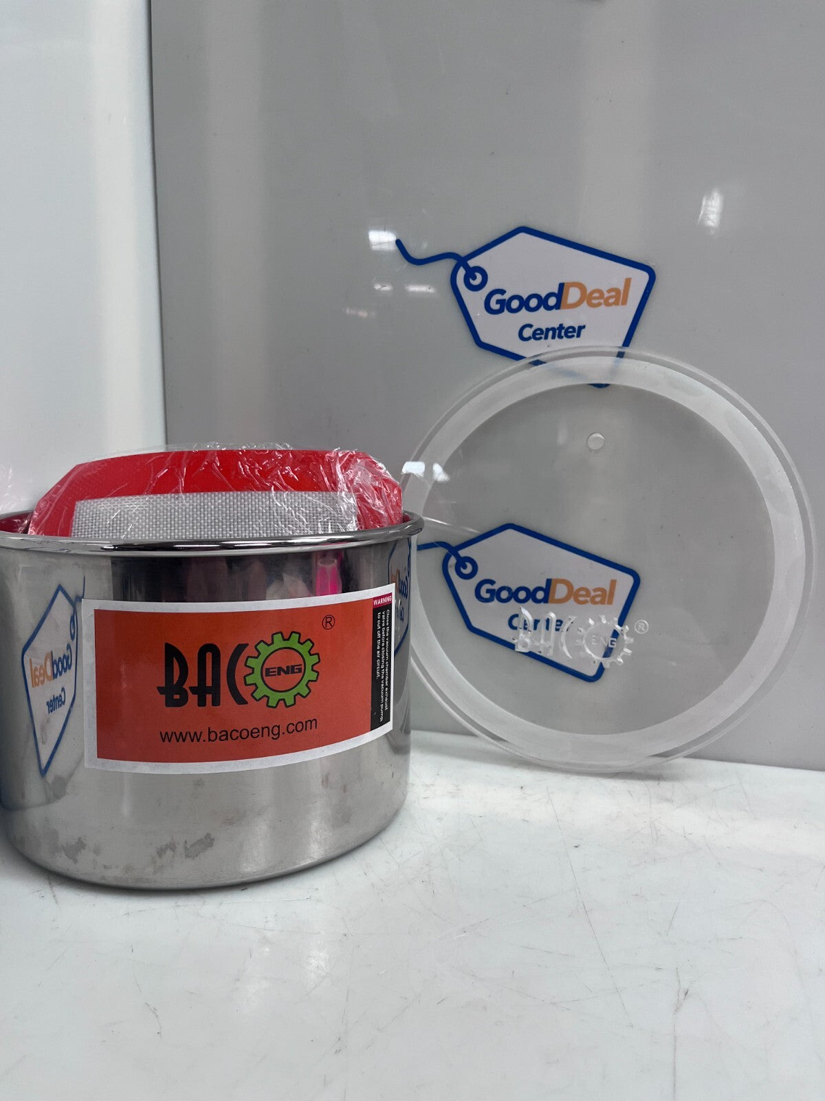 BACO  Stainless Steel Vacuum Degassing Chamber Kit