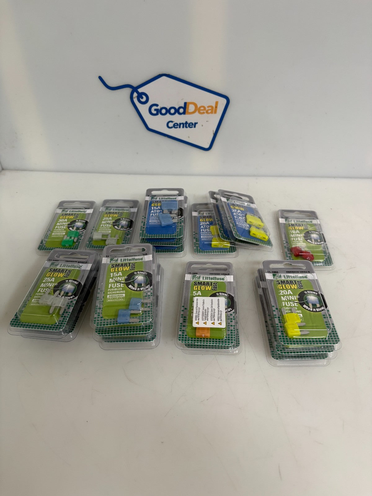 MIX LOT OF 21 LITTELFUSE SMART GLOW FUSE PACK OF 2