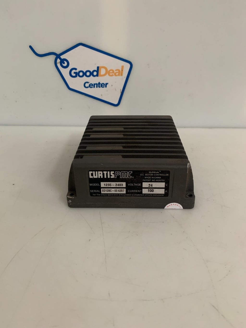 CURTIS PMC DC MOTOR CONTROLLER #1235-2403