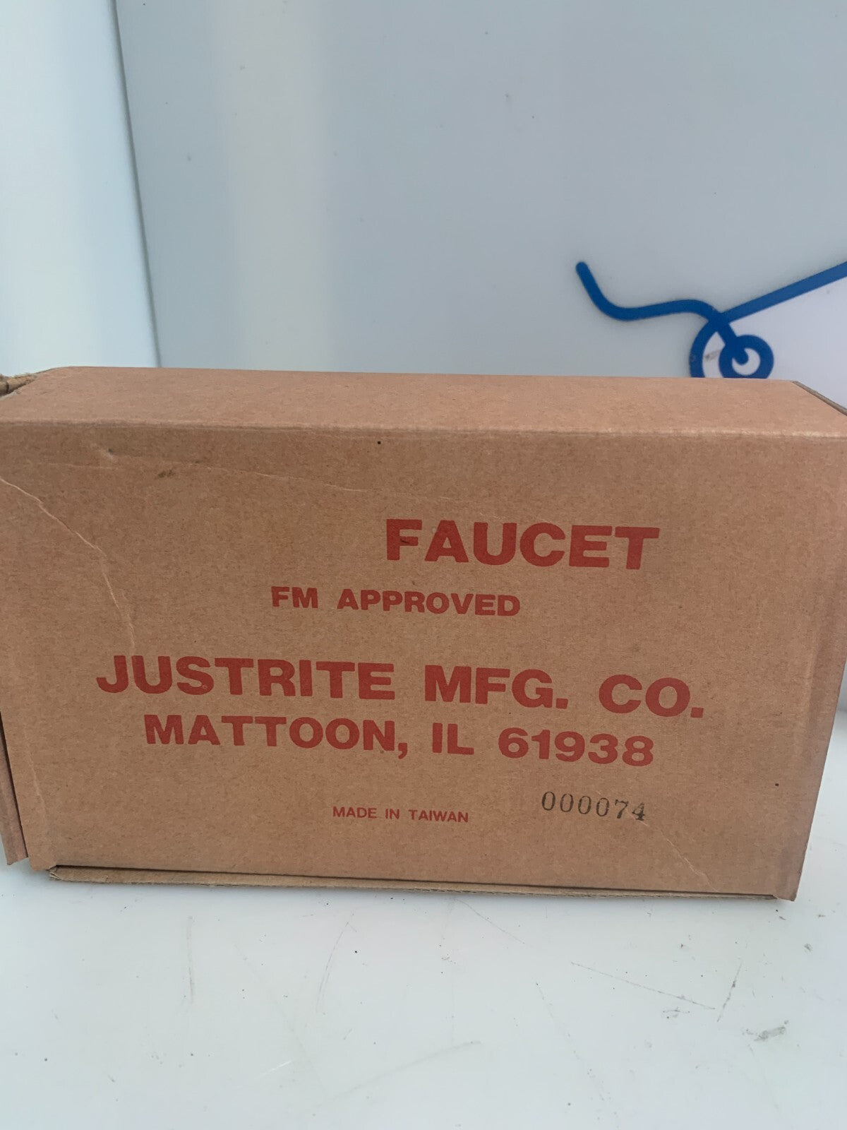 JUSTRITE MFG BRASS BARREL FAUCET 08902