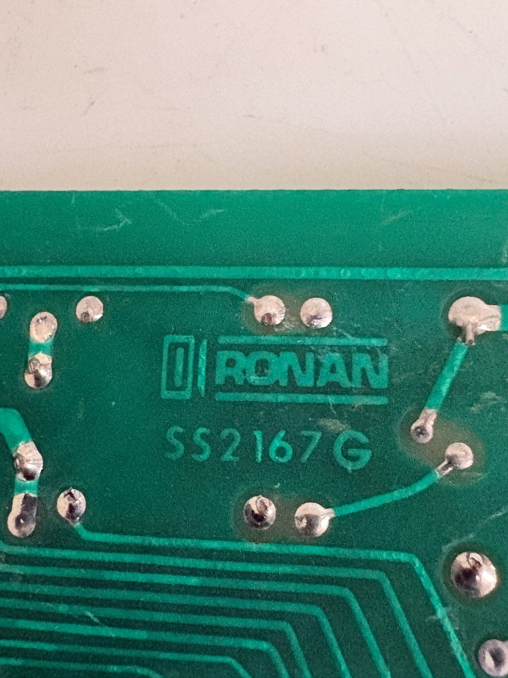 RONAN CIRCUIT BOARD SS2167G AH-0000 R52