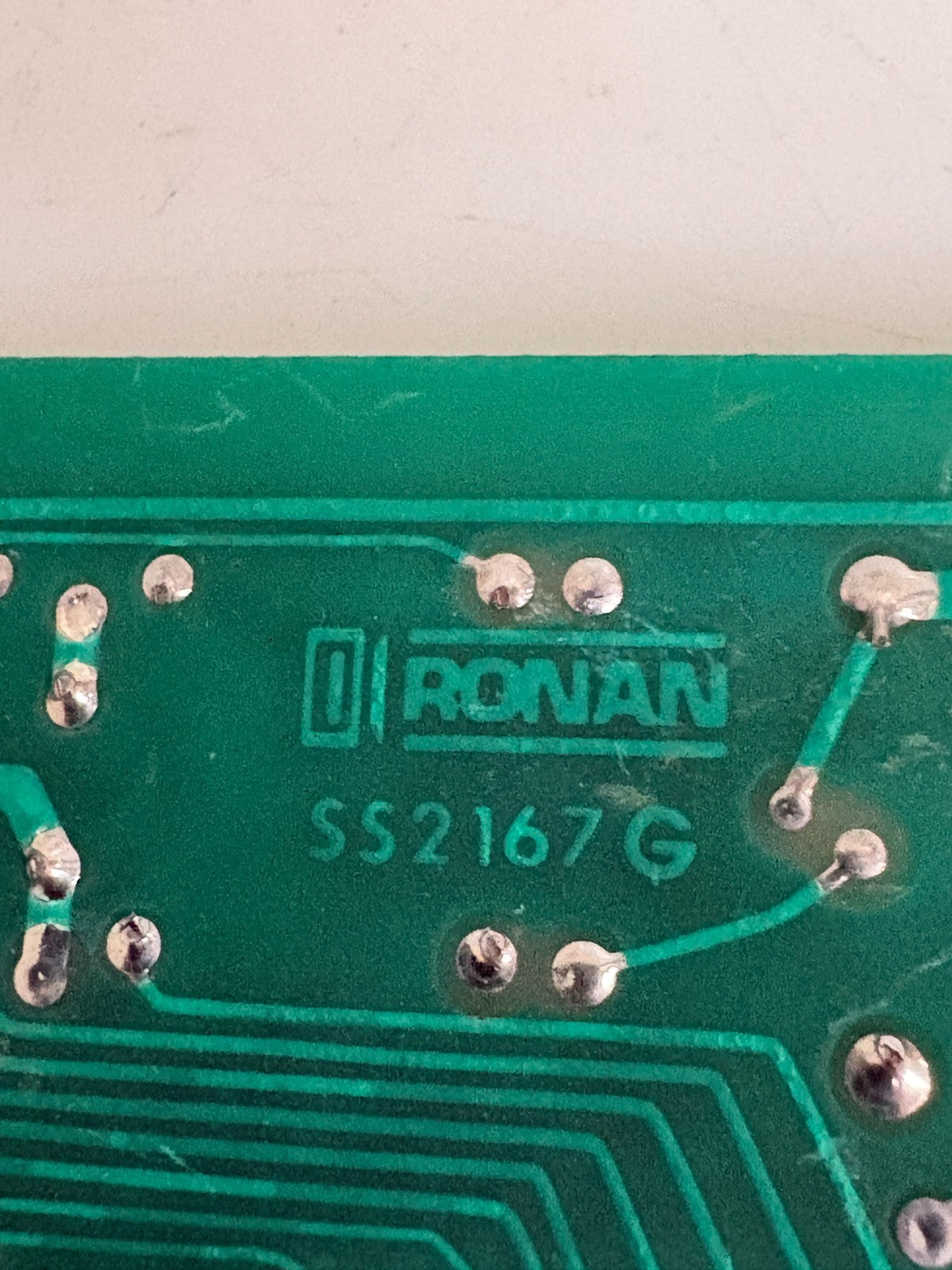 RONAN CIRCUIT BOARD SS2167G AH-0000 R52