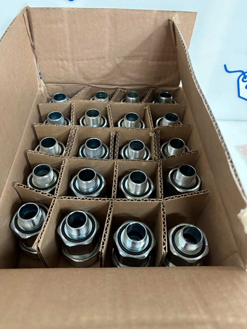 ABB THOMAS & BETTS 3/4 STAR TECK CABLE FITTING W/SEAL RING ST075-467S 20 PER BOX5