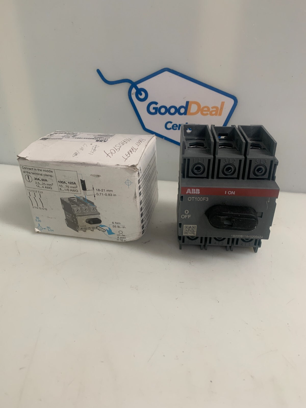 ABB OT100F3 DISCONNECT SWITCH 1SCA105004R1001