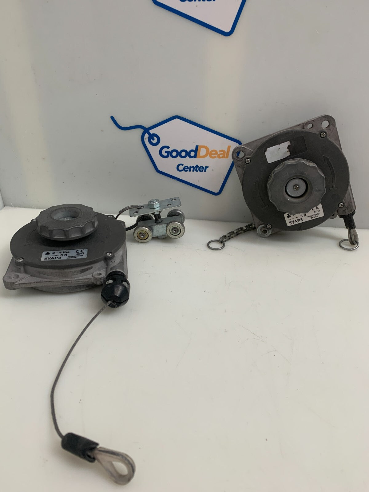 GRAINGER / SPEEDAIRE   Tool Balancer   2-4LBS  5FT Cable   5YAP3  (Lot of 2)