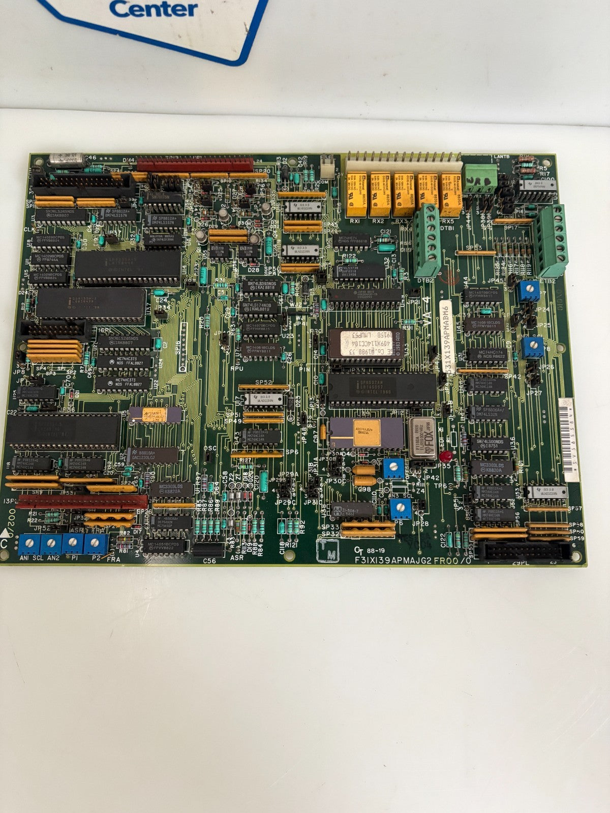 GENERAL ELECTRIC SERVO DRIVE BOARD 531X139APMABM6 F3IXI39APMAJG2