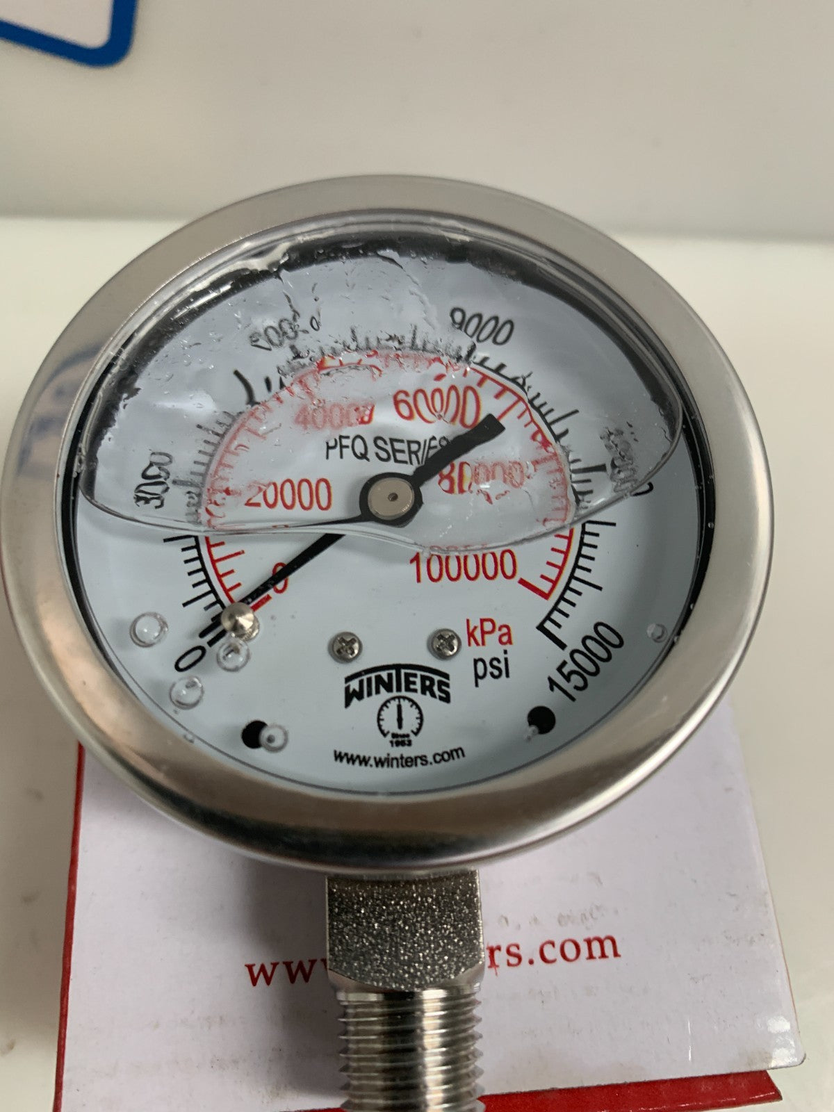WINTERS  SS Liquid Filled Gauge   PFQ146