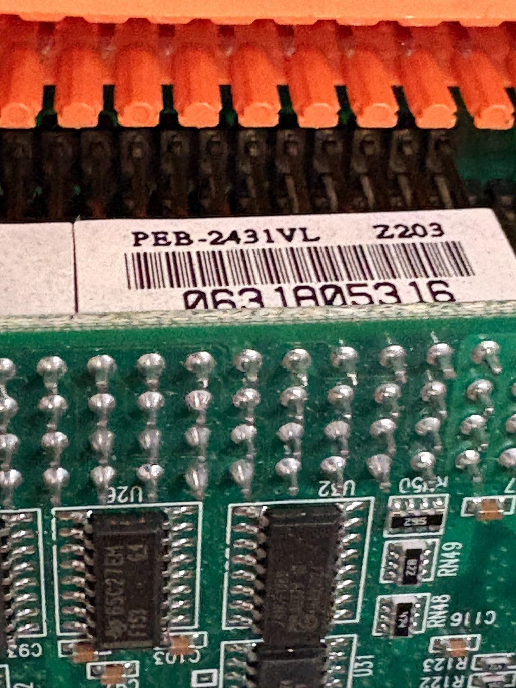 SWISSON PORTWELL INDUSTRIAL MOTHERBOARD PEB-2431L