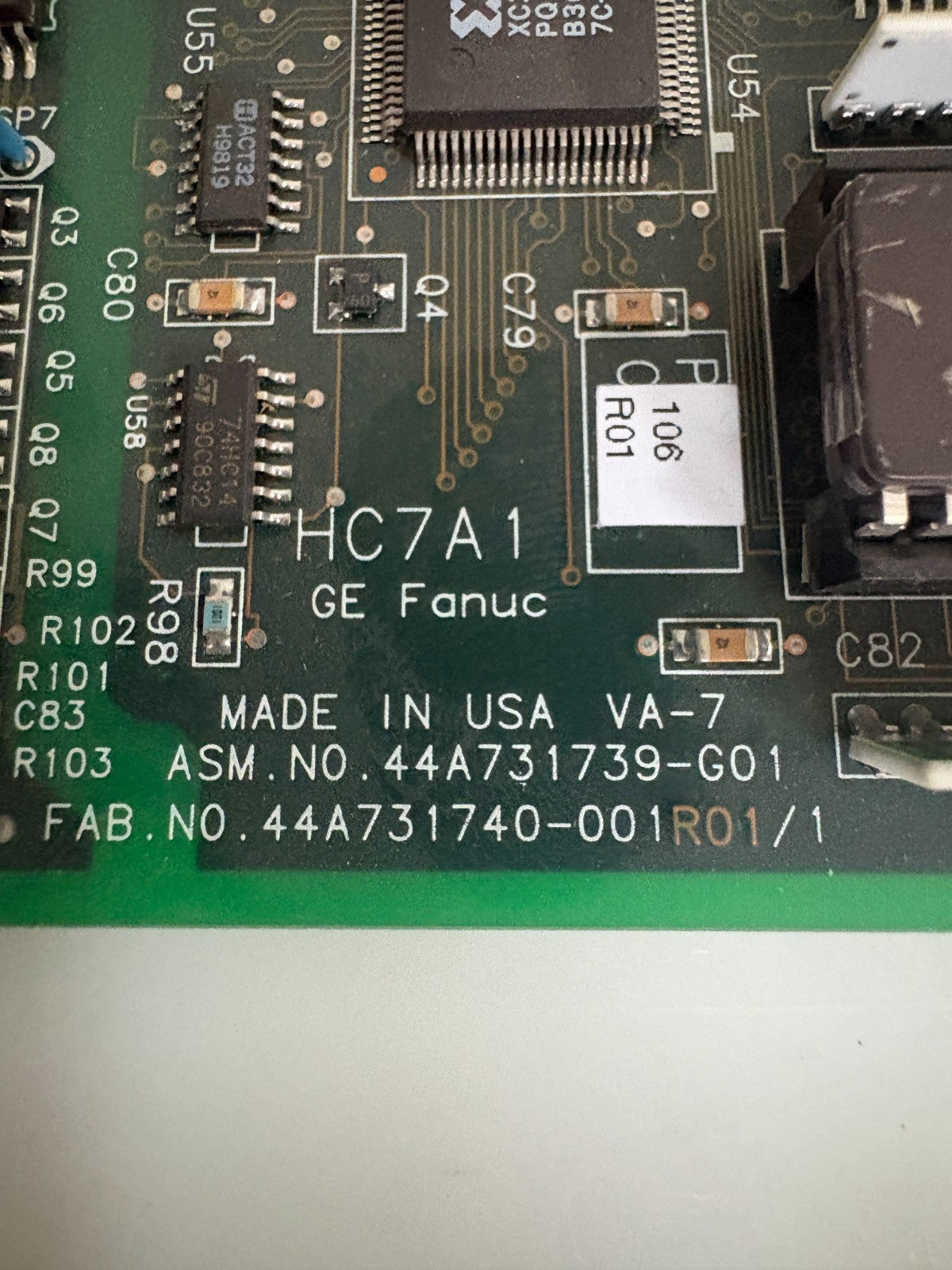 GE FANUC HIGH SPEED COUNTER 44A731739-G014