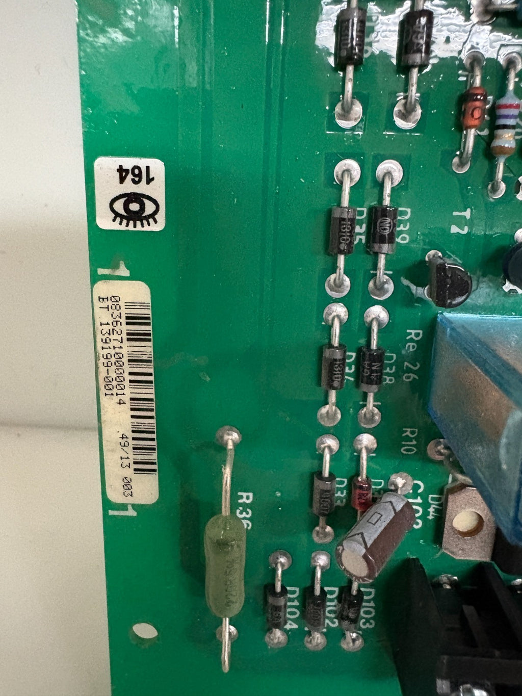 RELAY BOARD UC DL12 5008 139199-0011