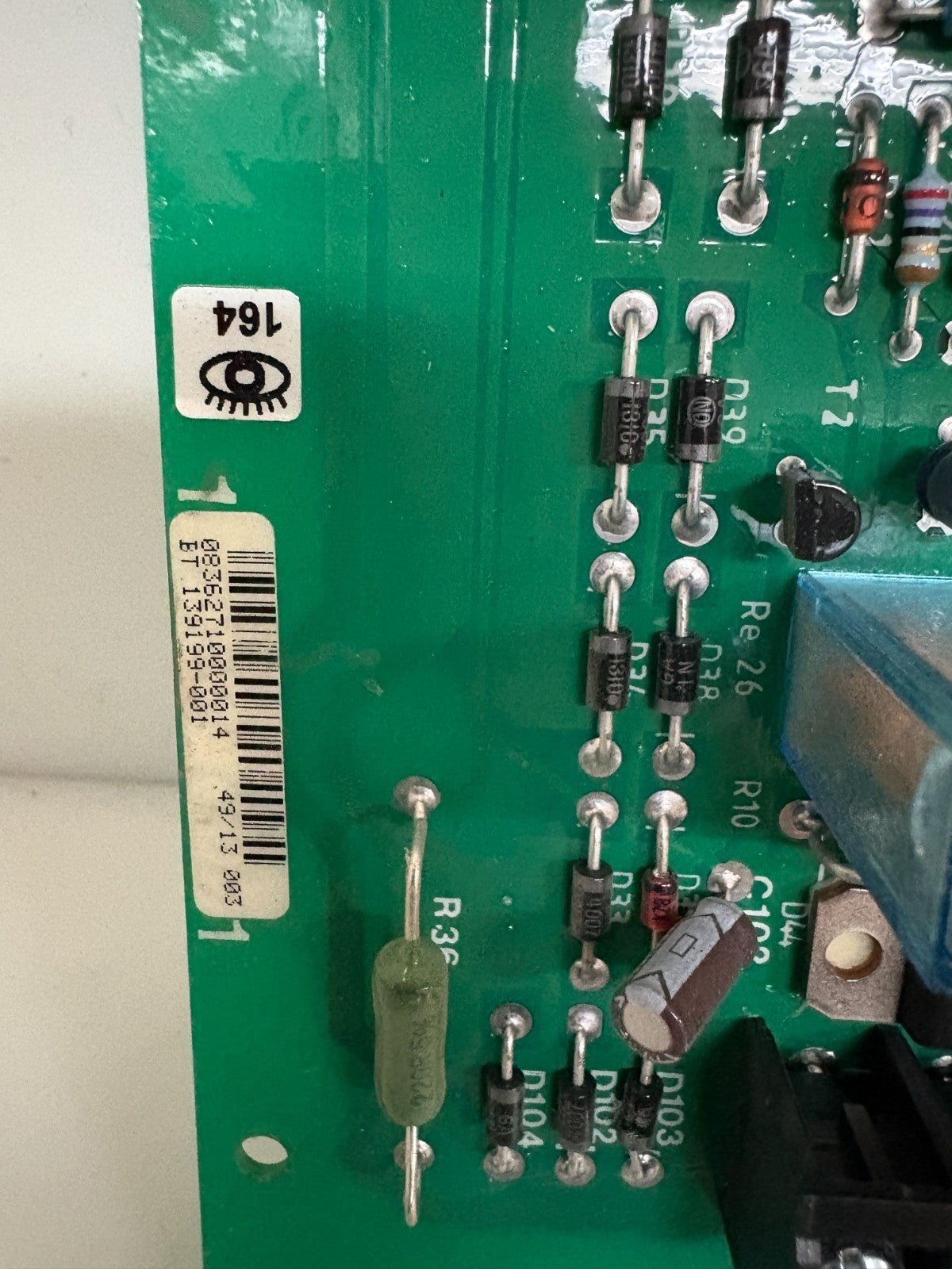RELAY BOARD UC DL12 5008 139199-0011