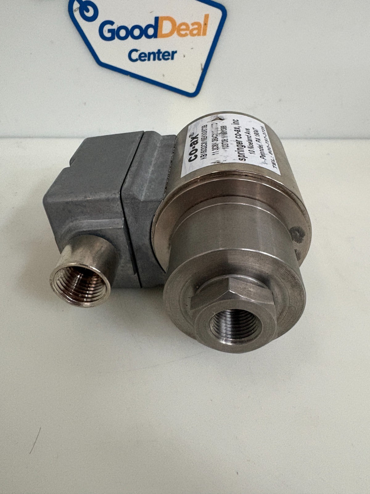 COAX HIGH PRESSURE COAXIAL VALVE KB15NC 0-16 BAR