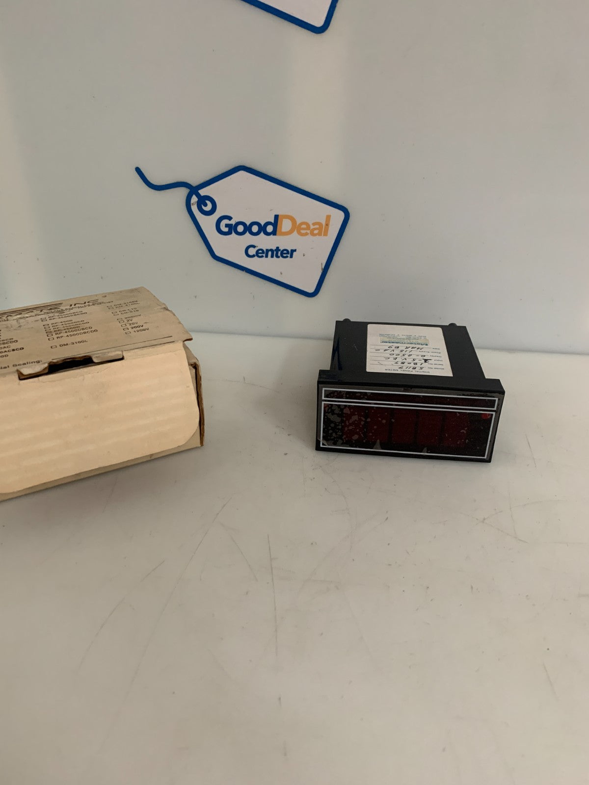 METERMASTER DIGITAL PANEL METER 58117
